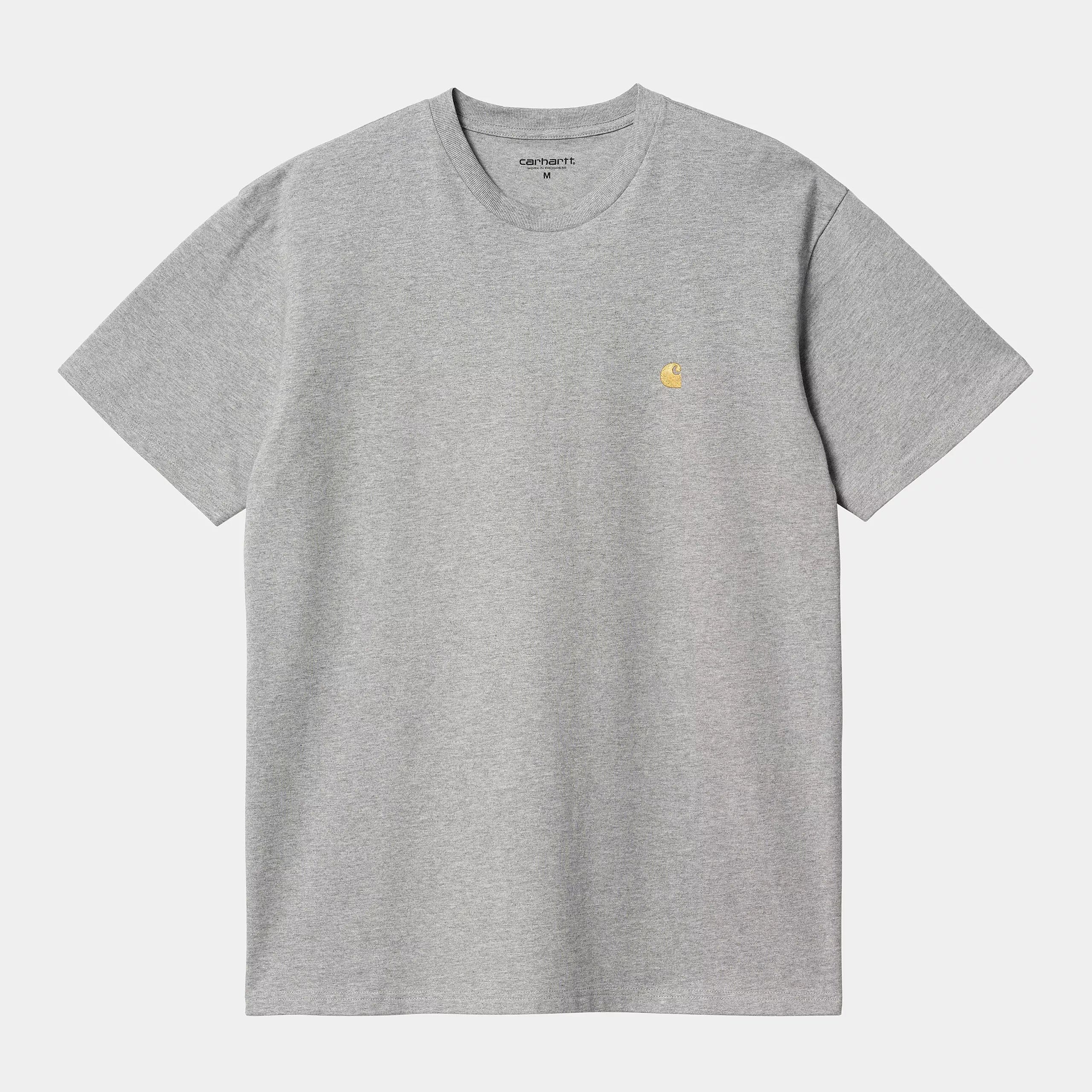 Carhartt WIP Chase T - Shirt - Grey Heather