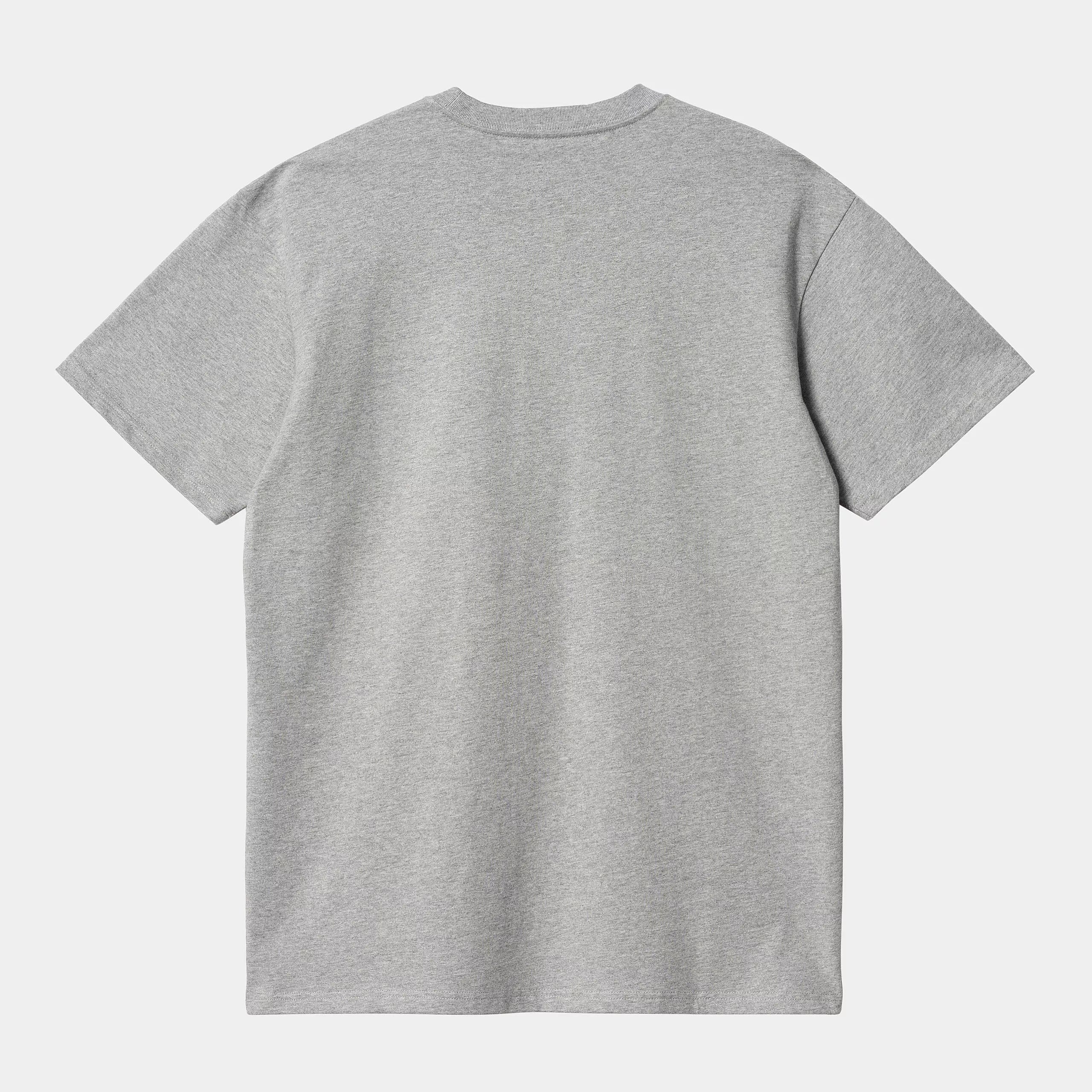 Carhartt WIP Chase T - Shirt - Grey Heather