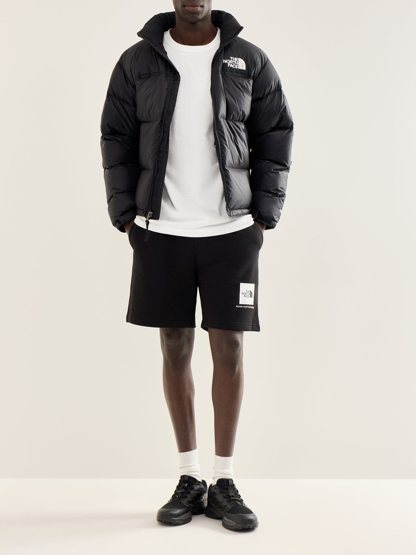 The North Face Evolution Simple Dome Regular Short Sl Tnf White