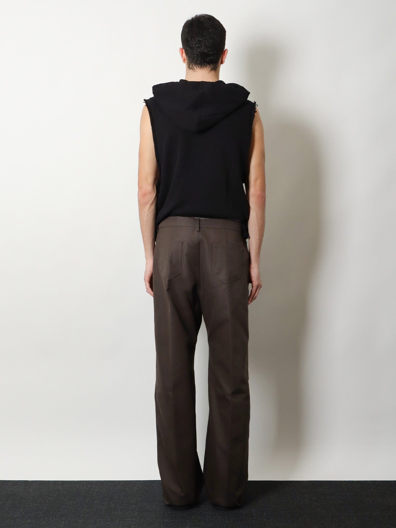 RICK OWENS Geth recycled material trousers
