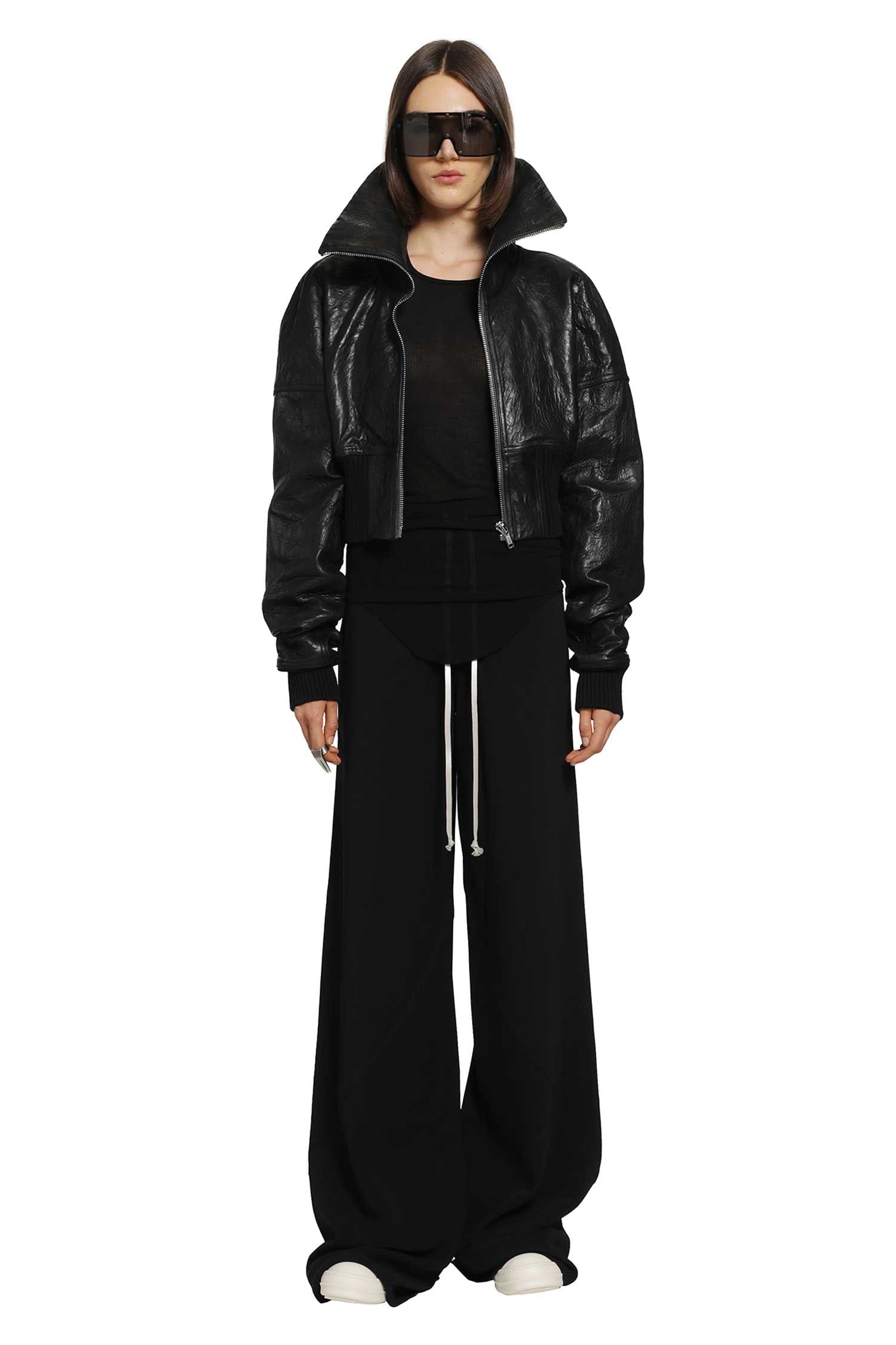 RICK OWENS Tower Dracuflight Cropped Bomber