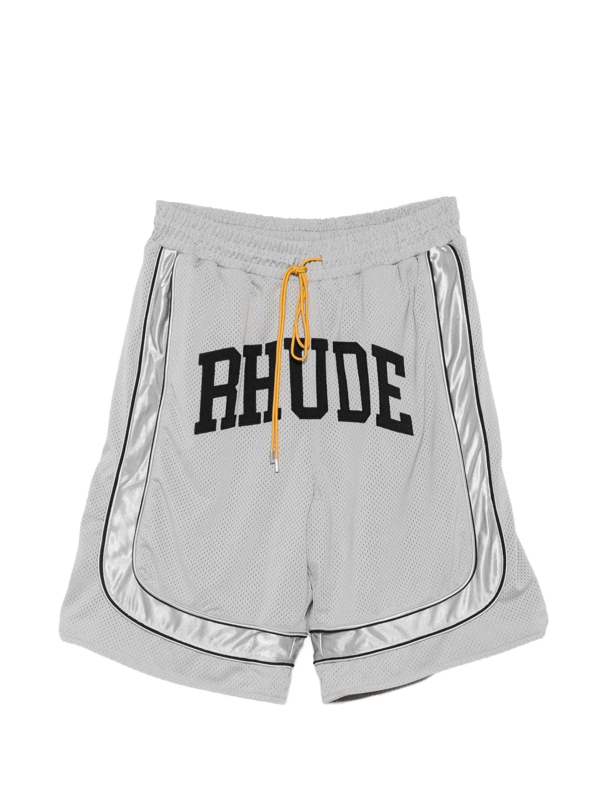RHUDE logo - print shorts