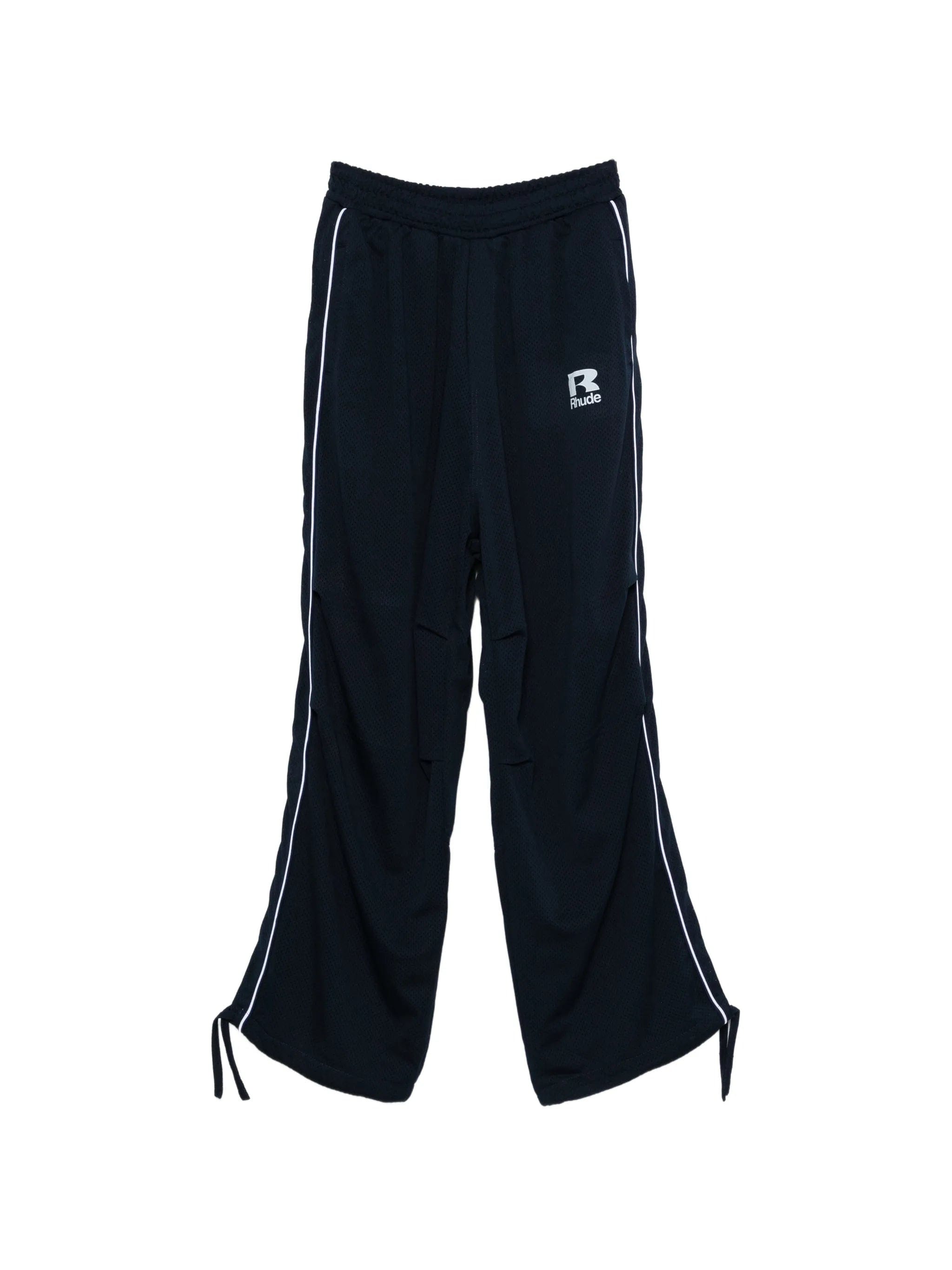 RHUDE Parachute mesh - piping track pants