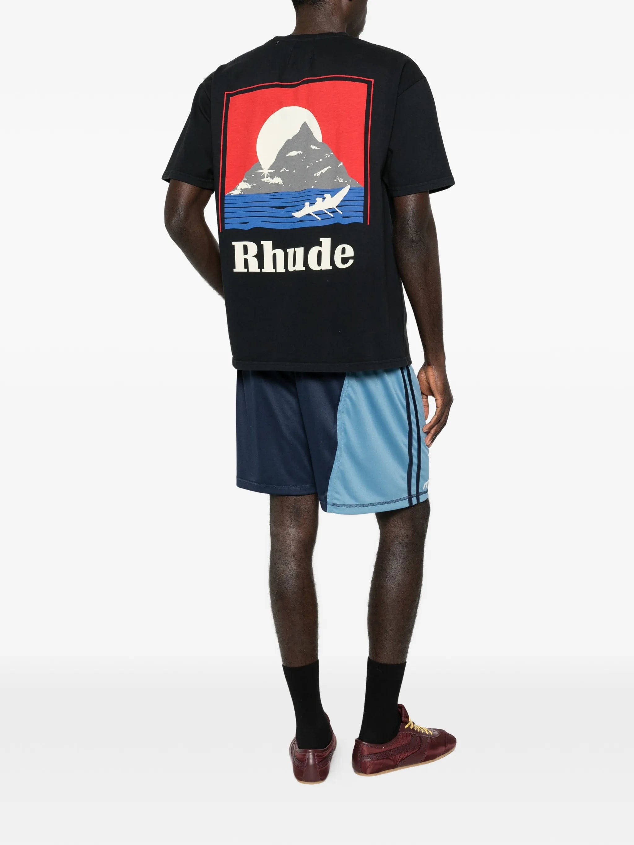 RHUDE logo - graphic T - shirt