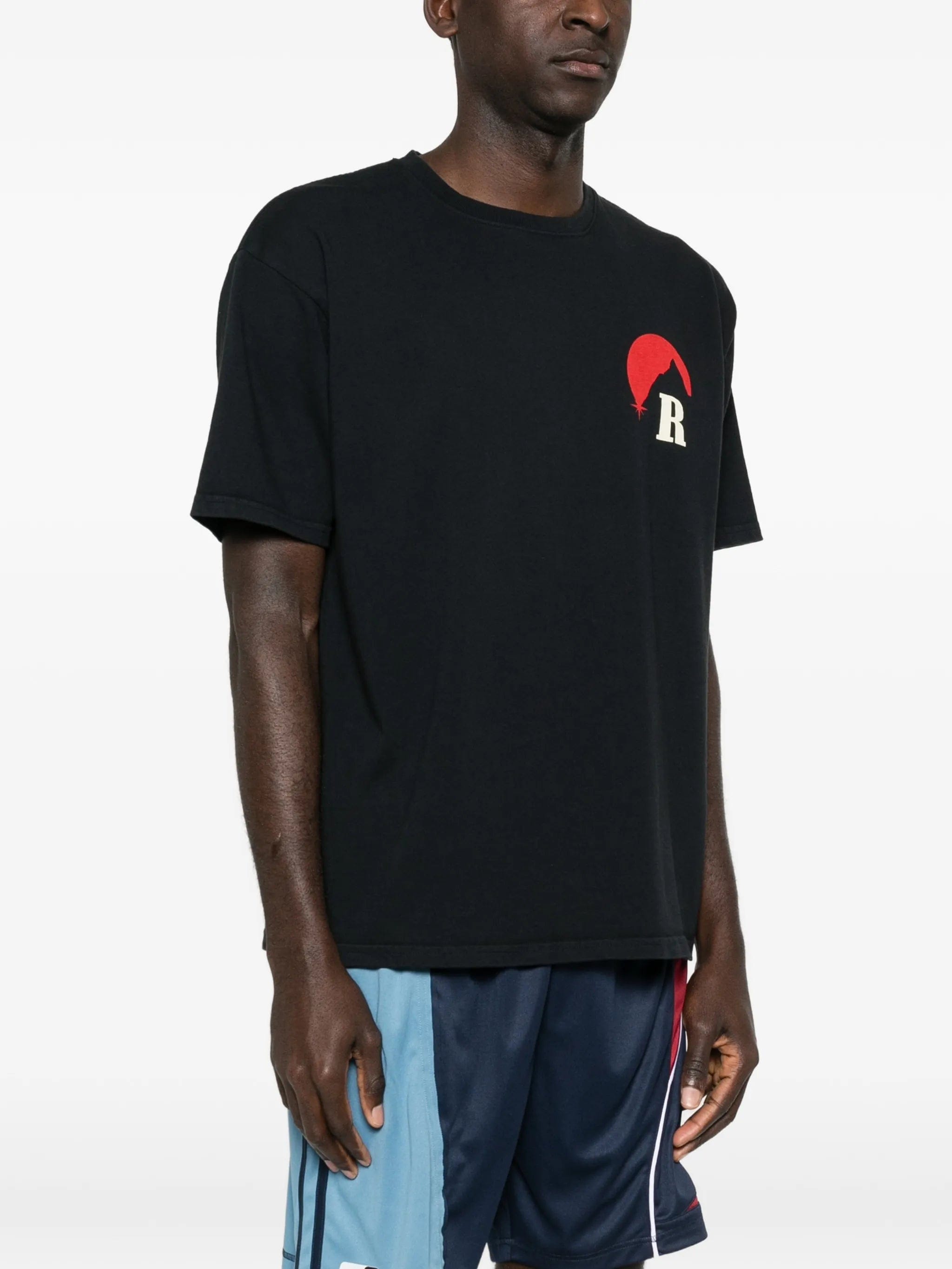 RHUDE logo - graphic T - shirt