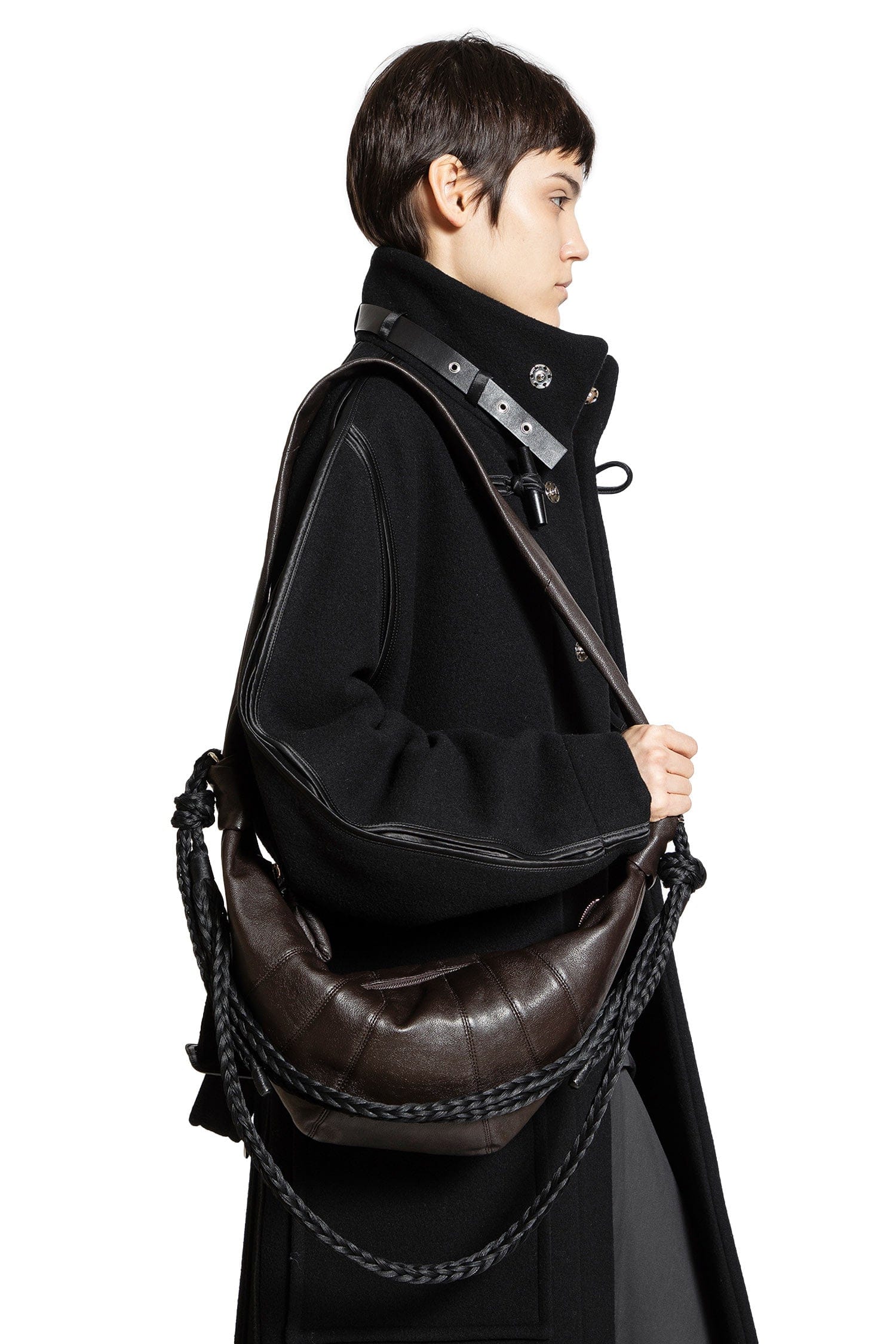 Lemaire Braid Medium Croissant Bag