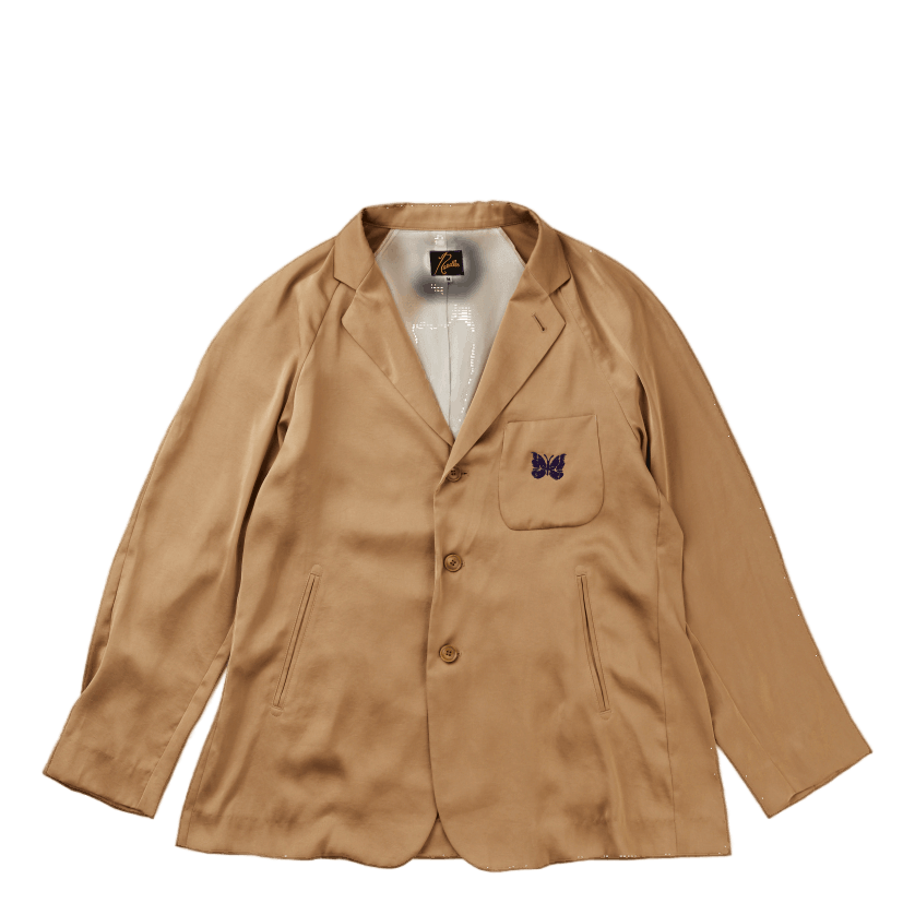 Needles Raglan Jacket - Poly Sateen Khaki