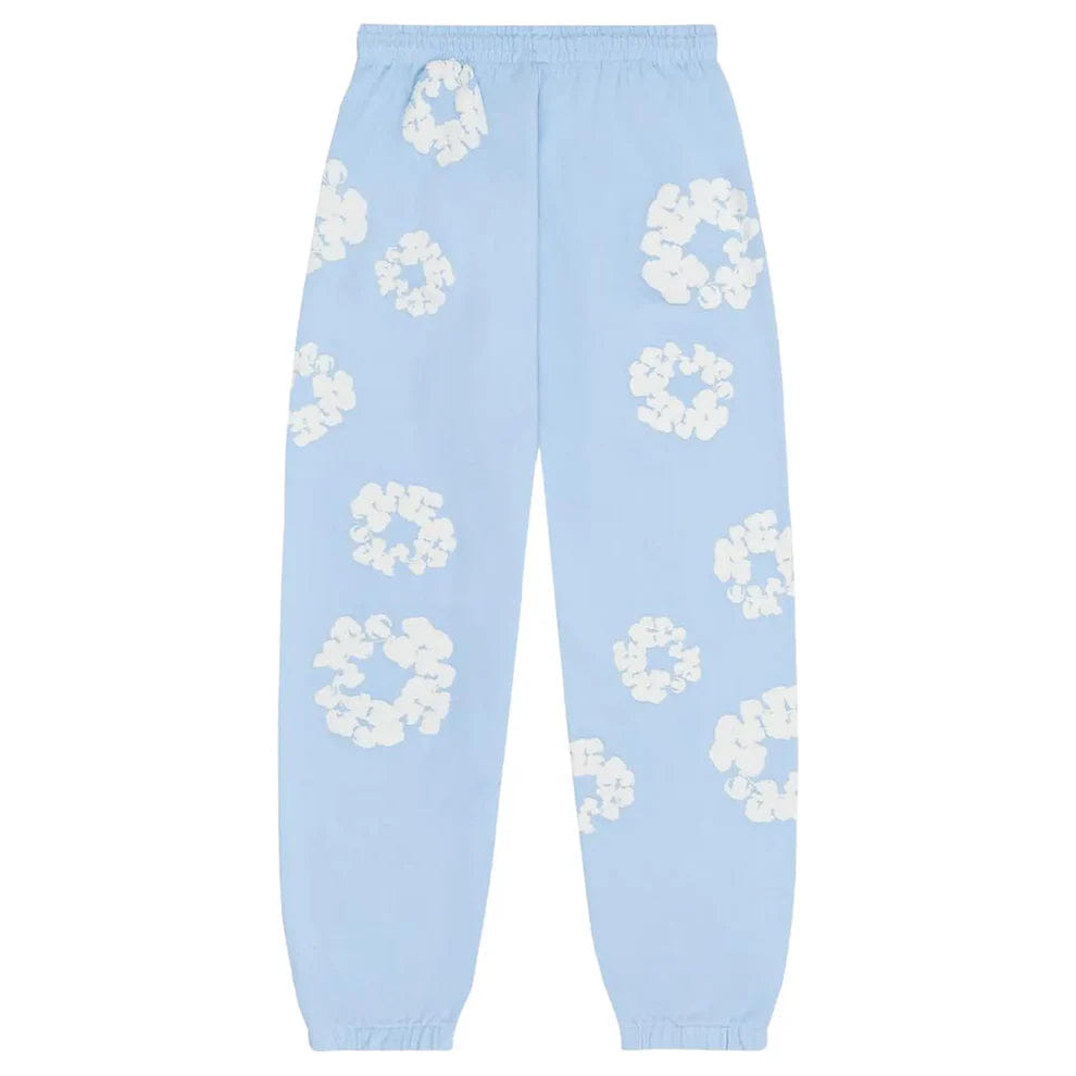 Denim Tears The Cotton Wreath Sweatpants Powder Blue