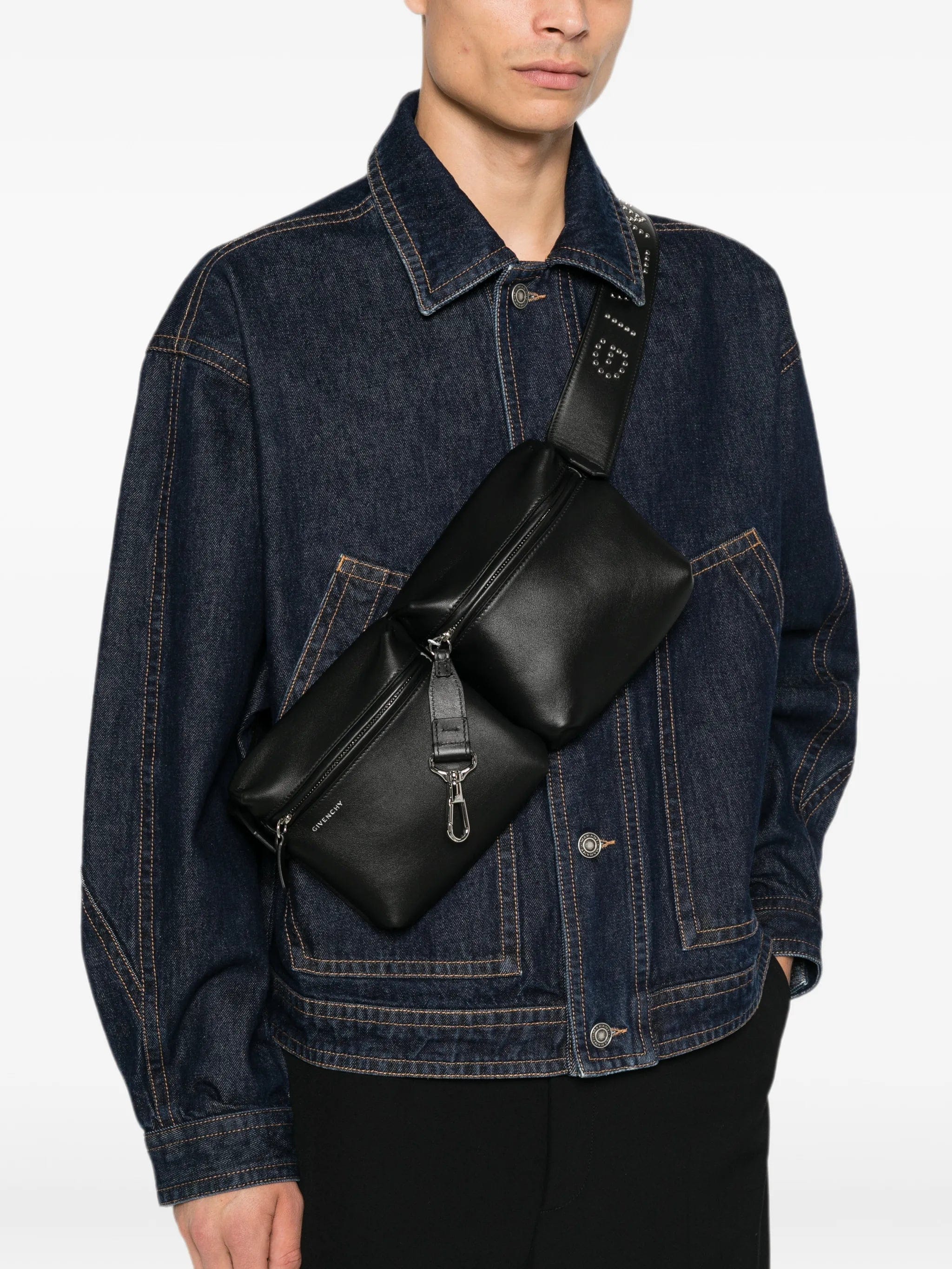 Givenchy studded multipocket belt bag
