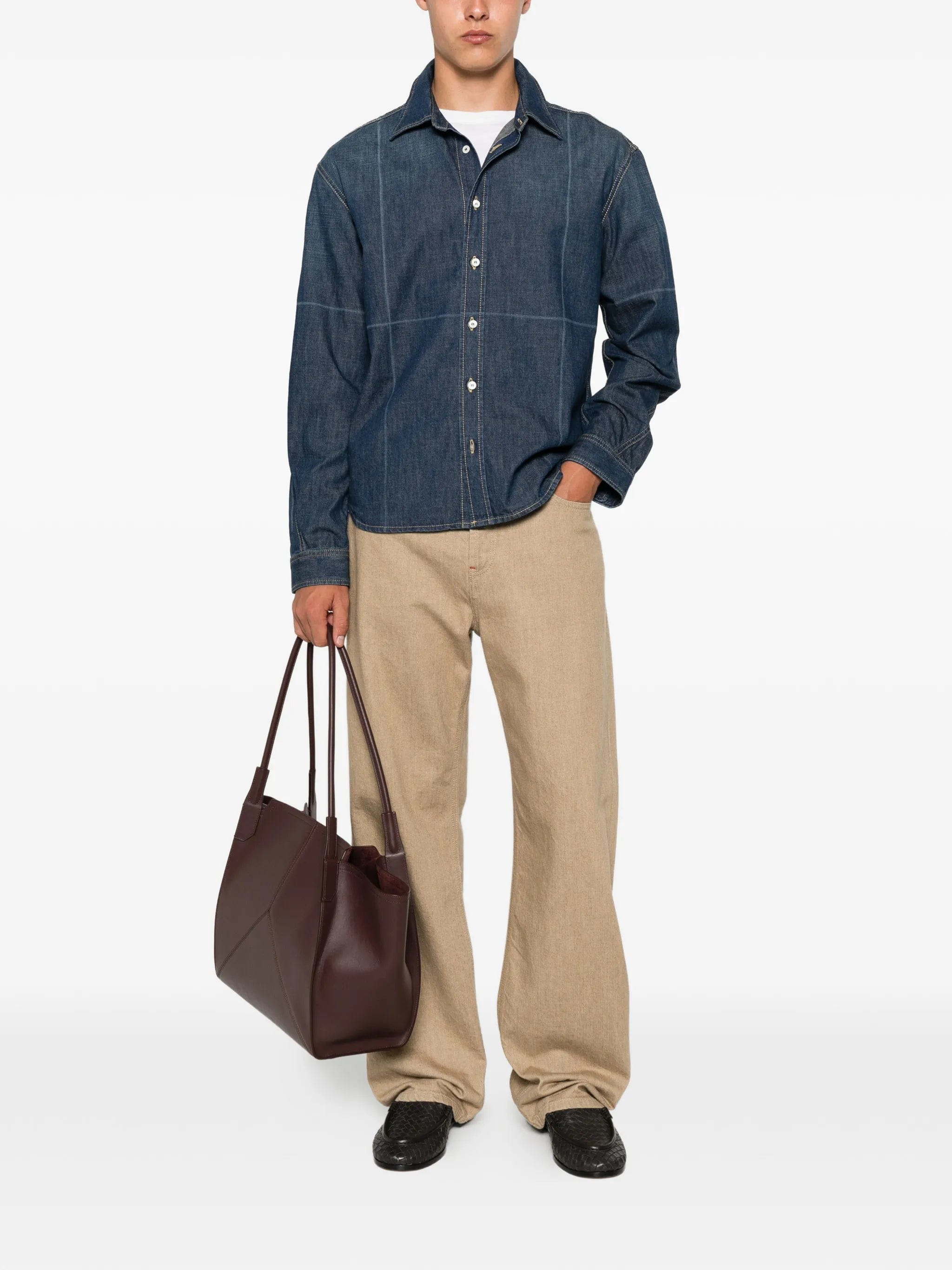 Givenchy long - sleeve denim shirt