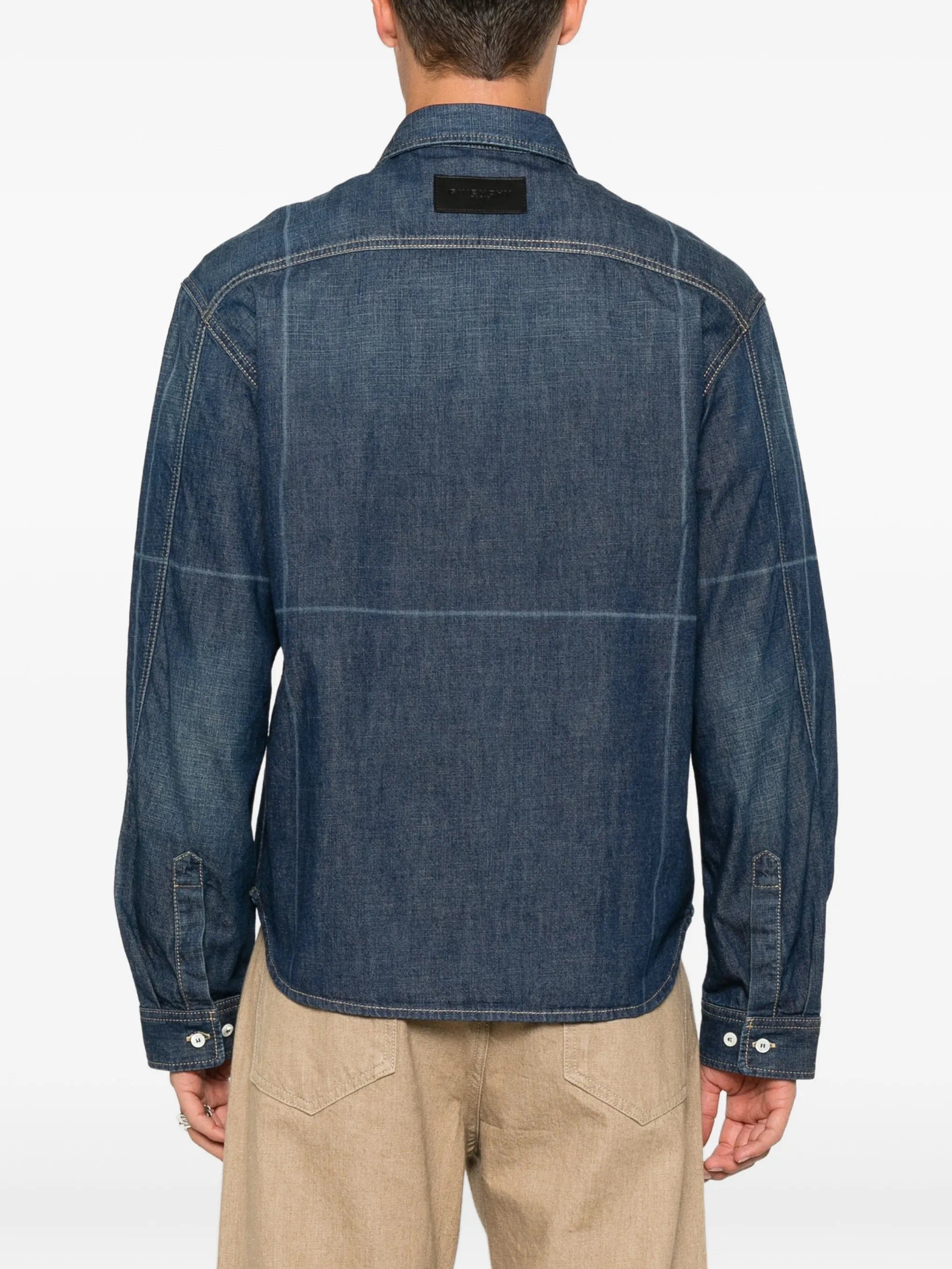 Givenchy long - sleeve denim shirt