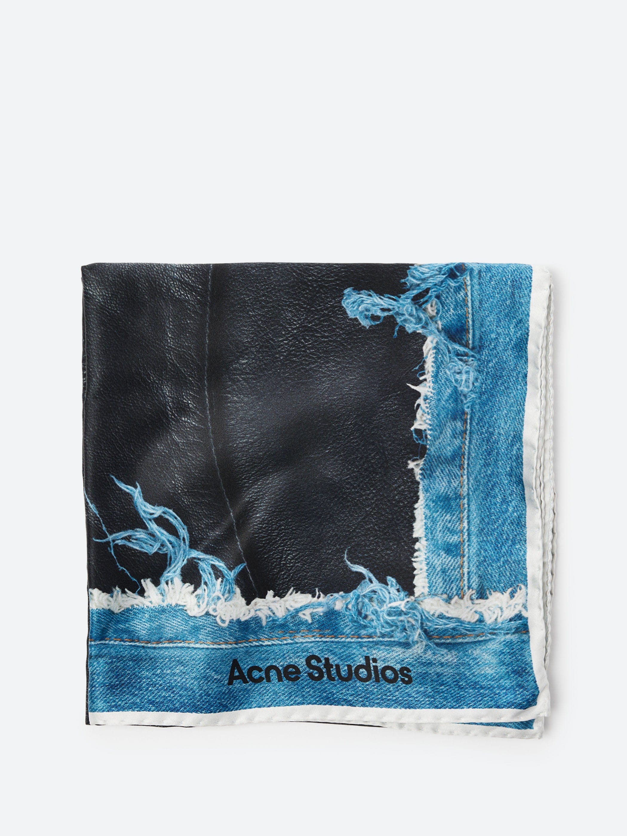 Acne Studios Printed Silk Scarf