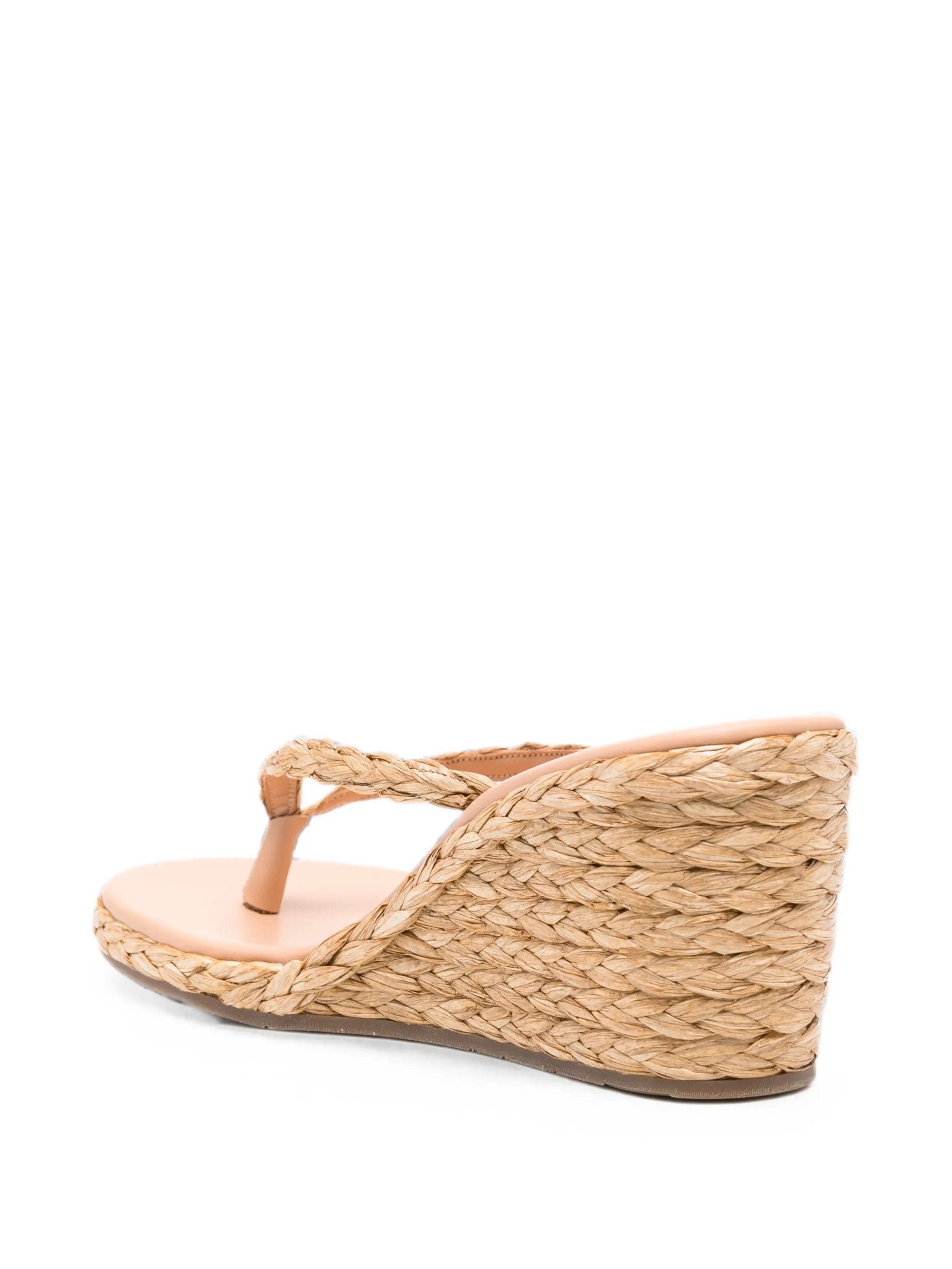Ancient Greek Sandals Etheria braided wedge sandals