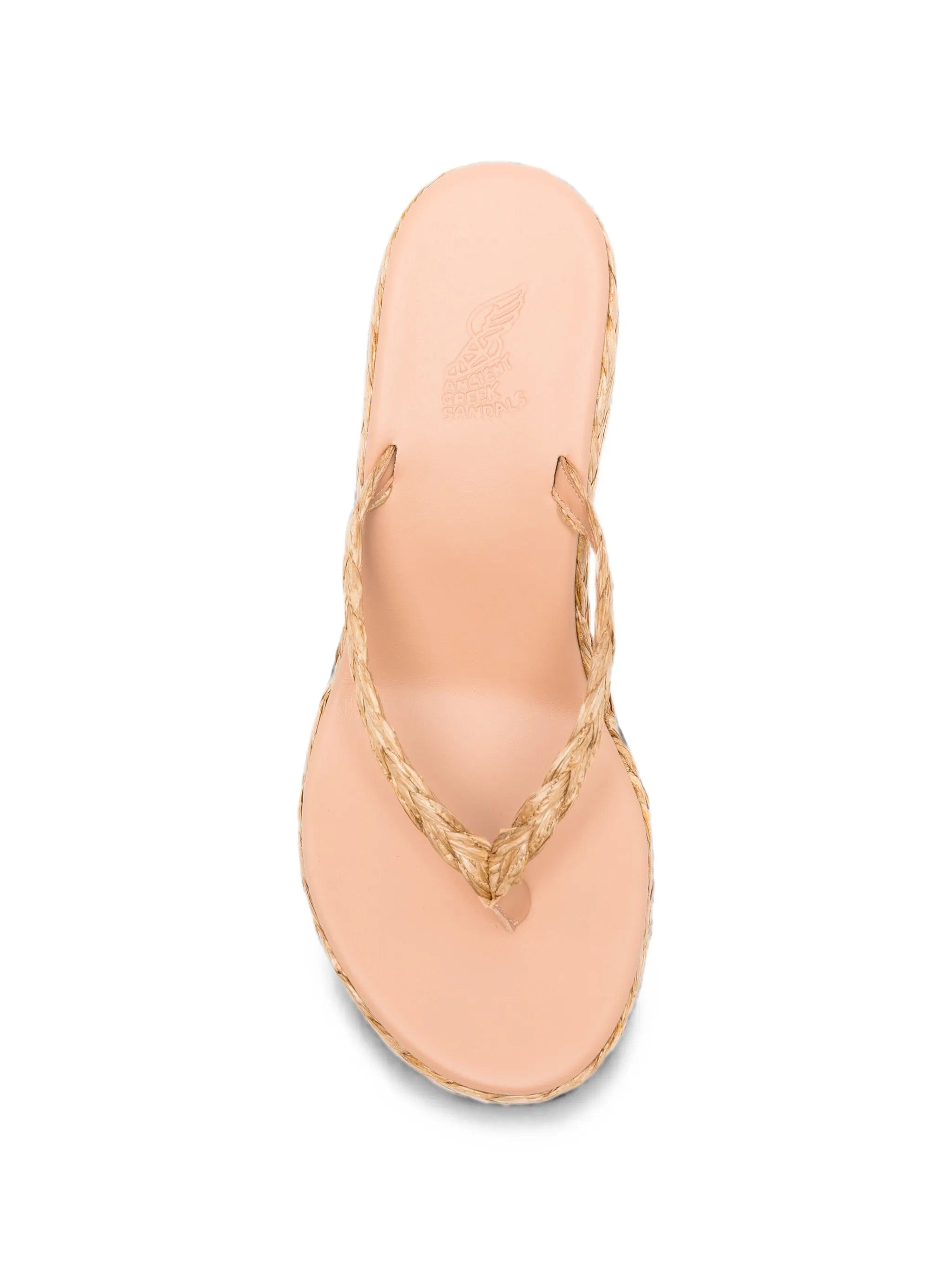 Ancient Greek Sandals Etheria braided wedge sandals
