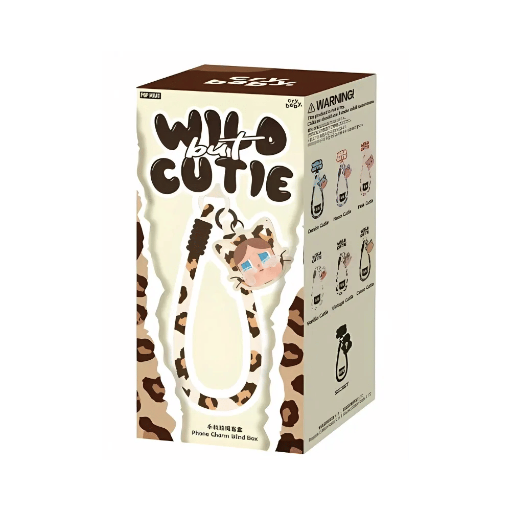 Pop Mart Crybaby Wild but Cutie Series Phone Charm Single Blind Box