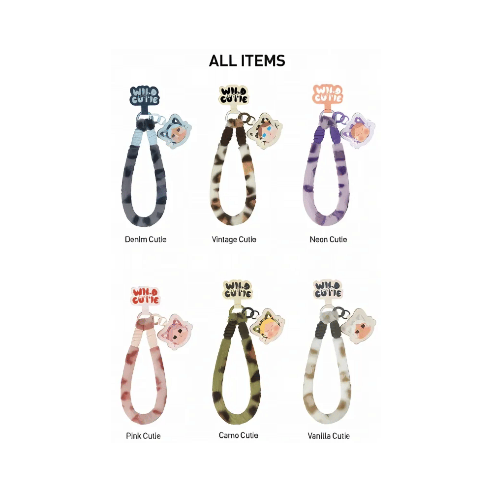 Pop Mart Crybaby Wild but Cutie Series Phone Charm Single Blind Box