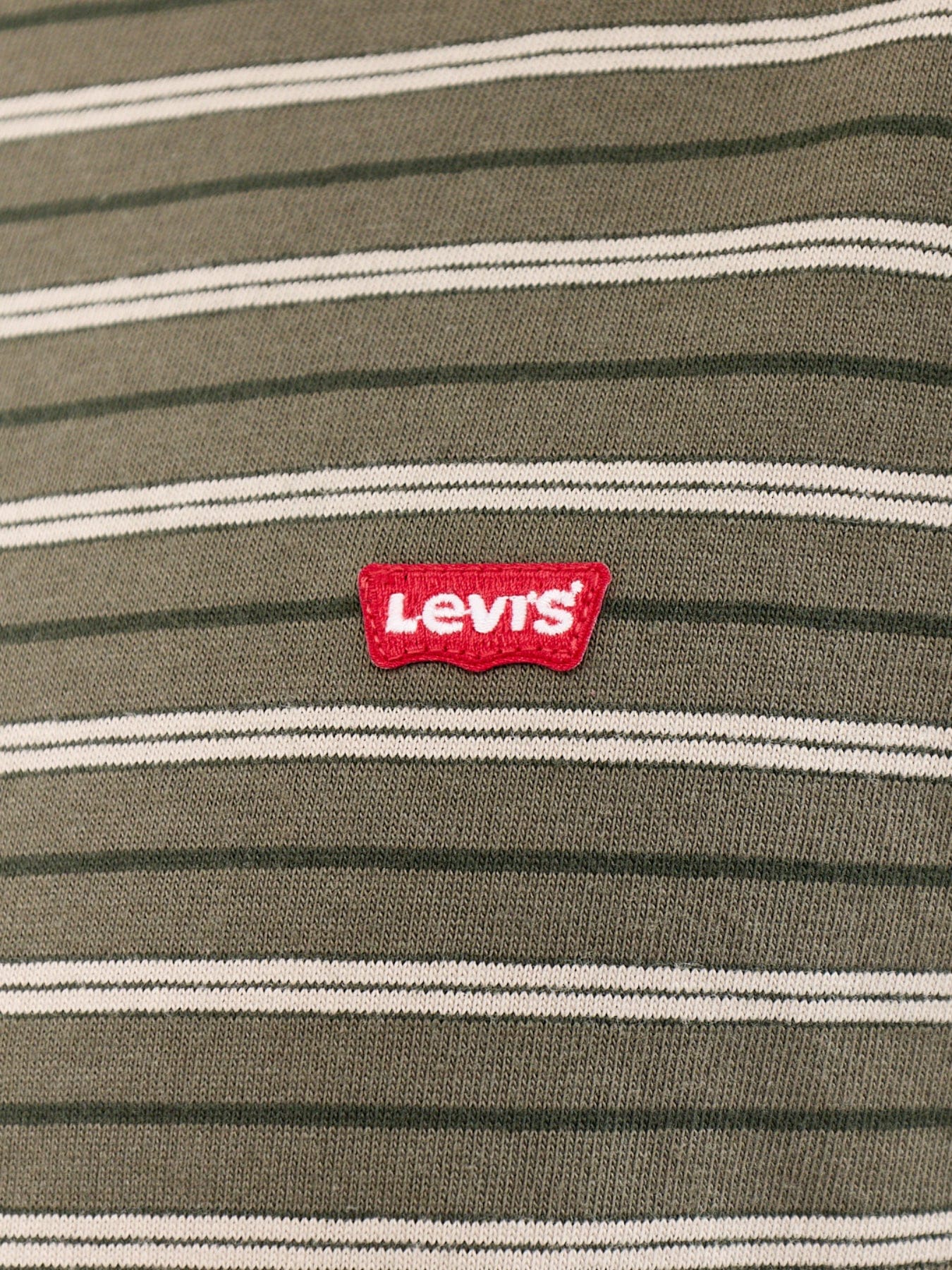 Levi's Original Stripe T - Shirt Olive