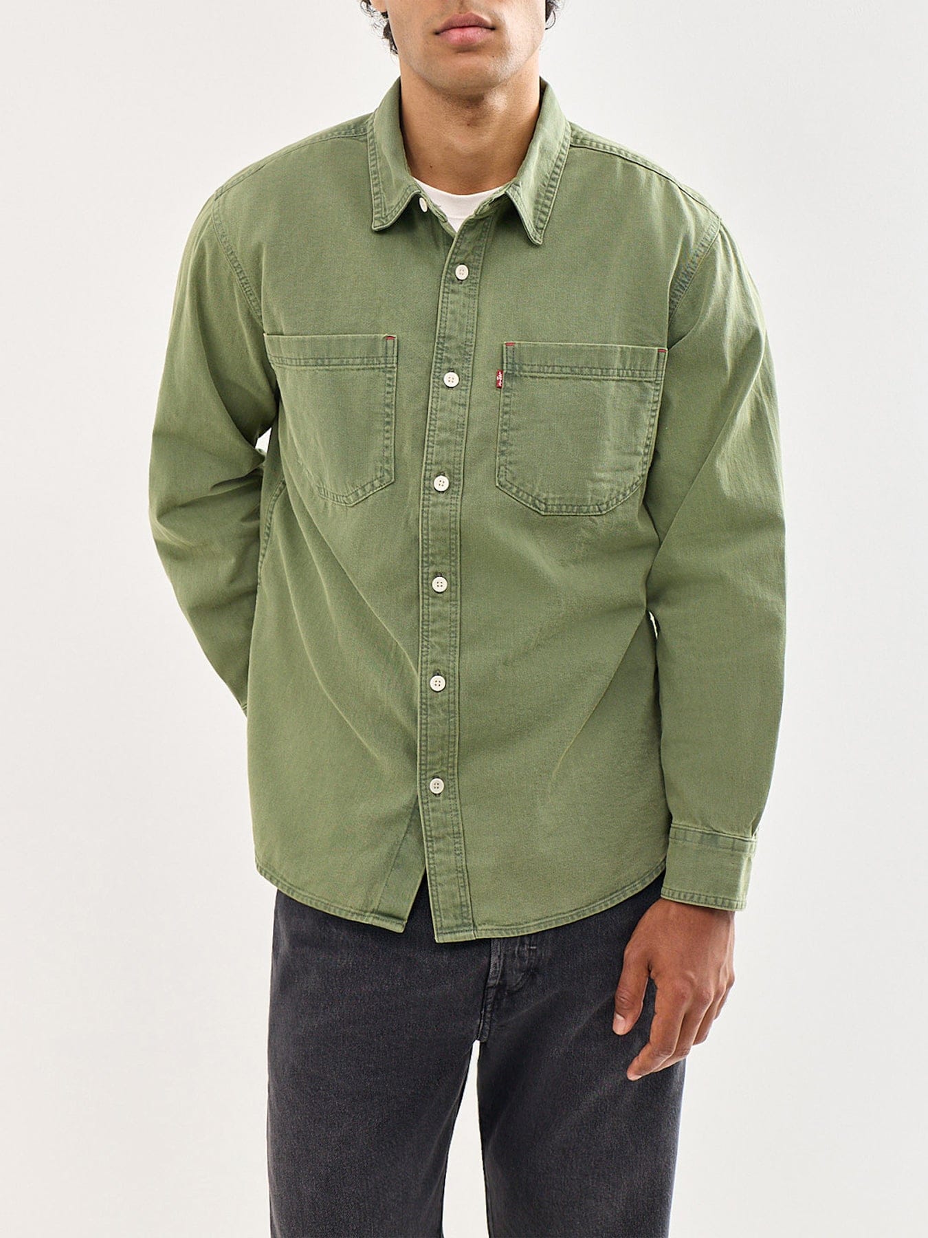 Levi's Mariposa Worker Overshirt Olive