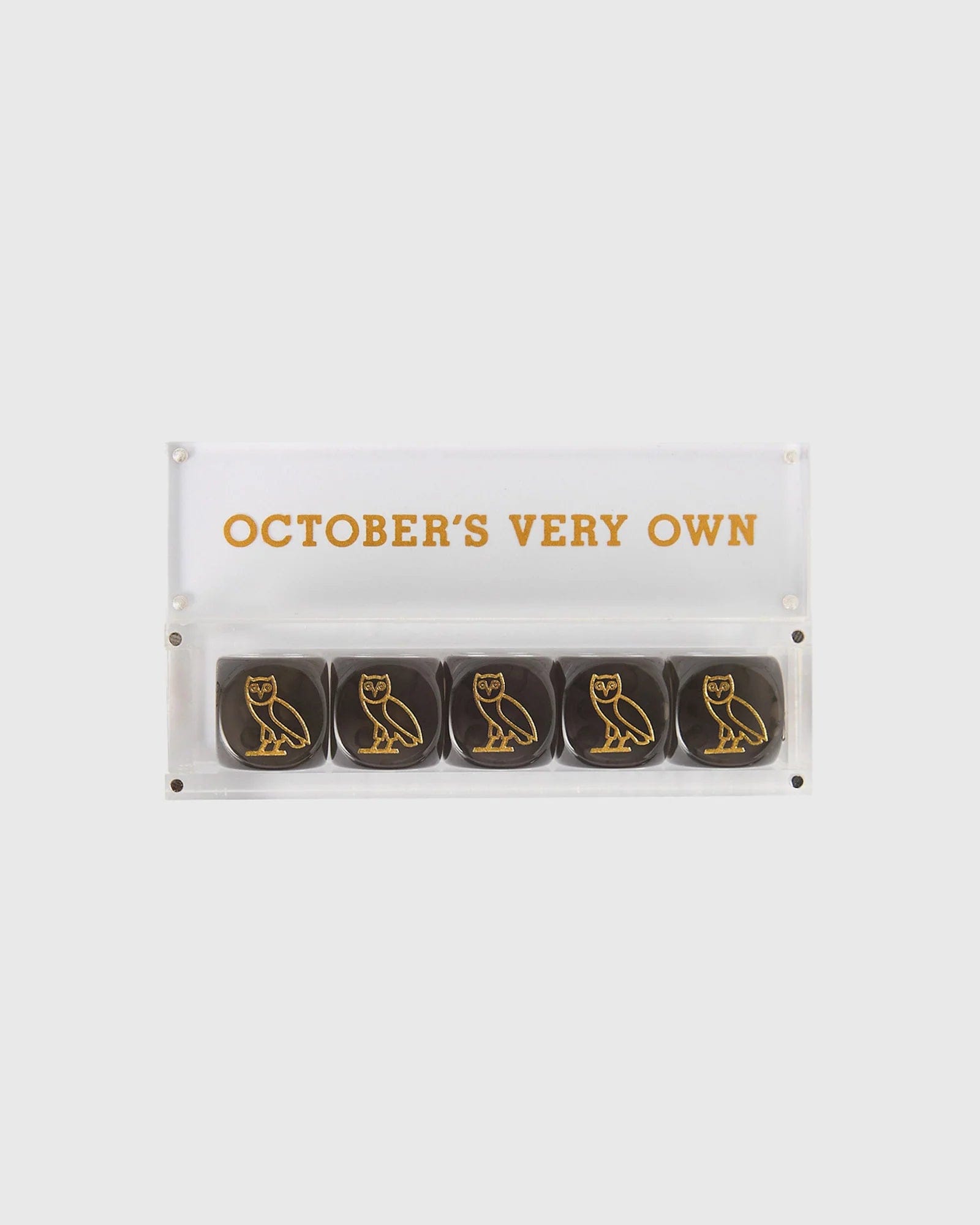OVO Dice Set Black