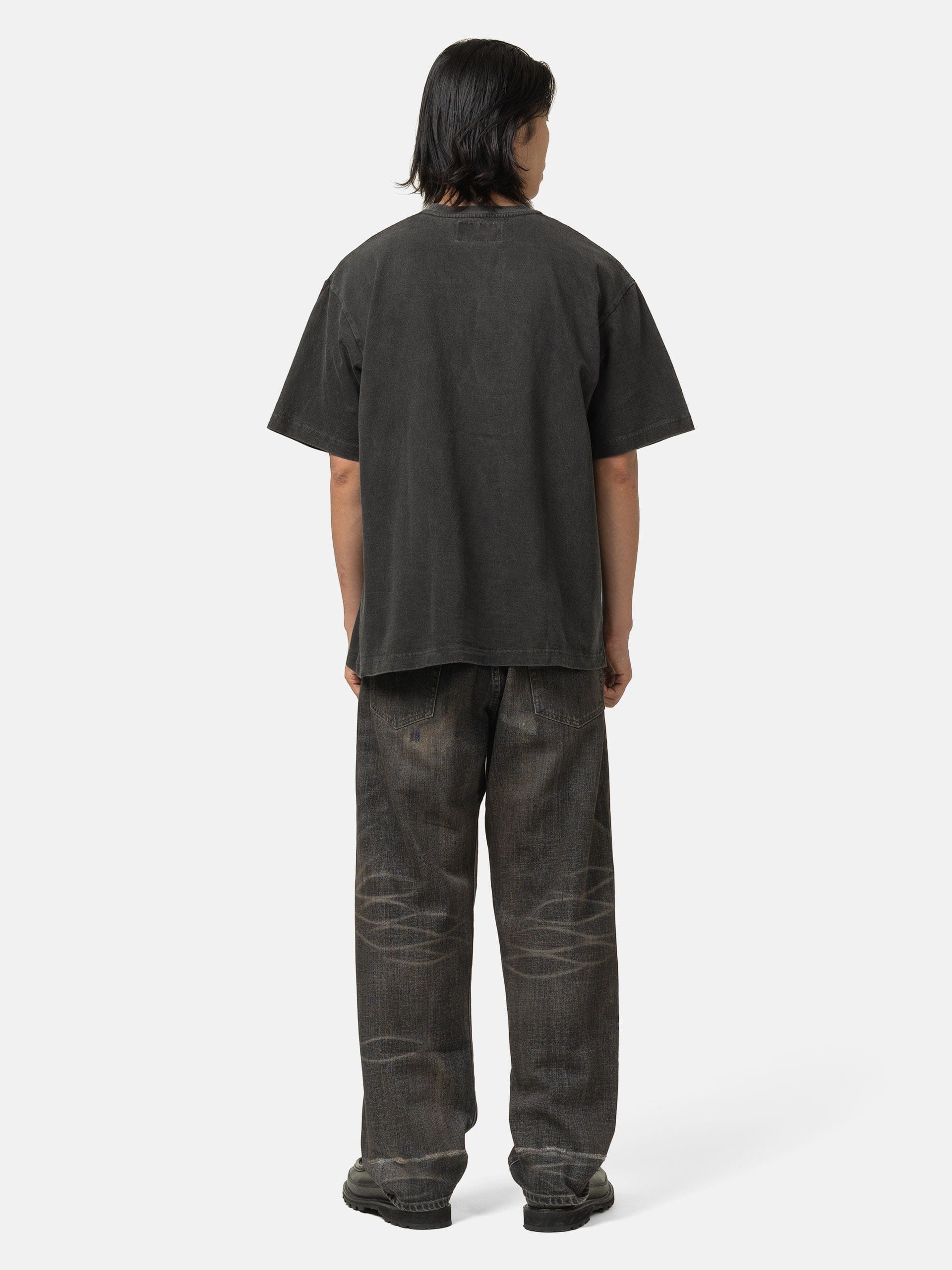 Neighborhood Pigment Dyed Crewneck SS Black
