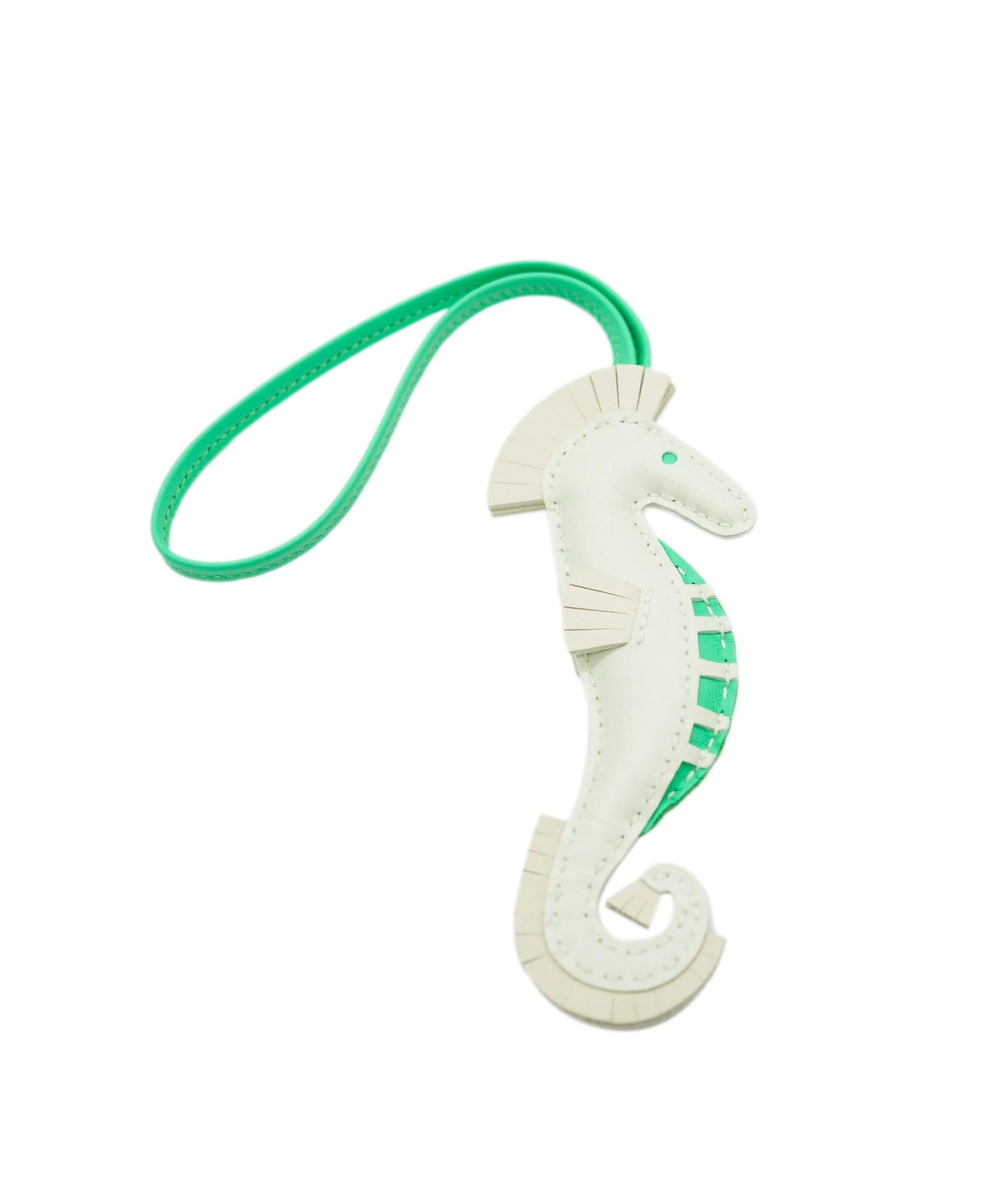 Hermès Seahorse Charm - Green ALC2139