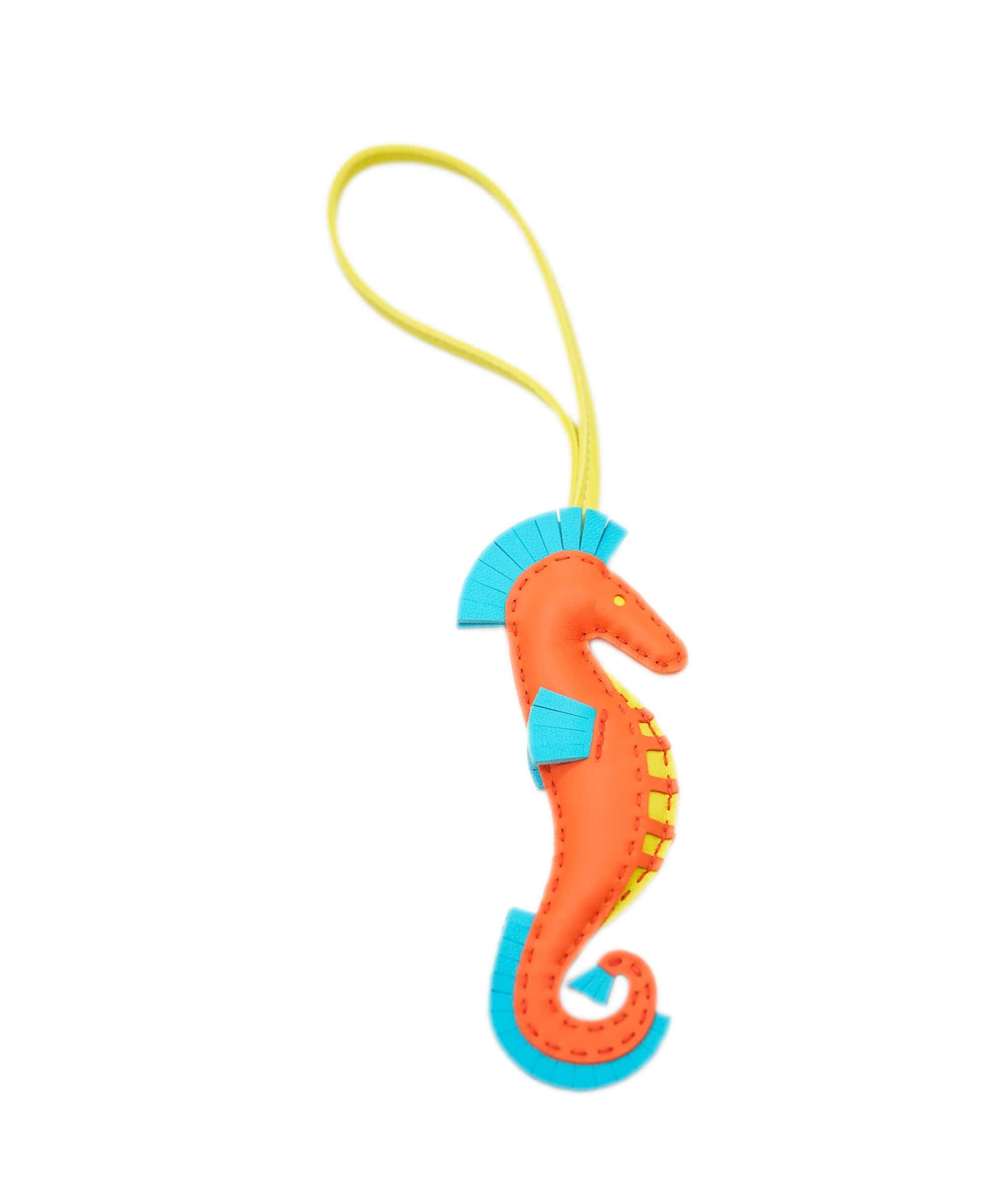 Hermès Seahorse Charm - Orange ALC2142