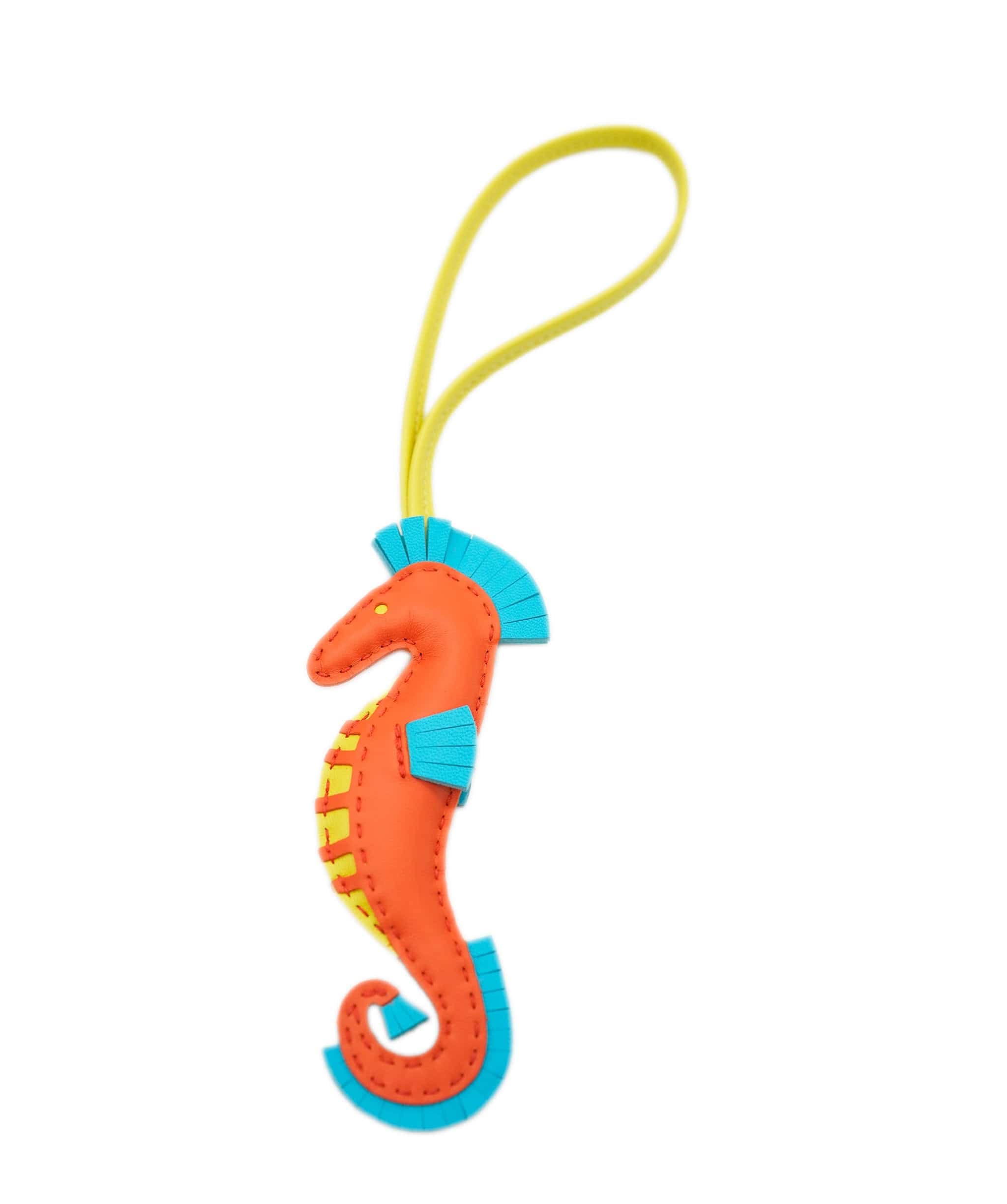 Hermès Seahorse Charm - Orange ALC2142