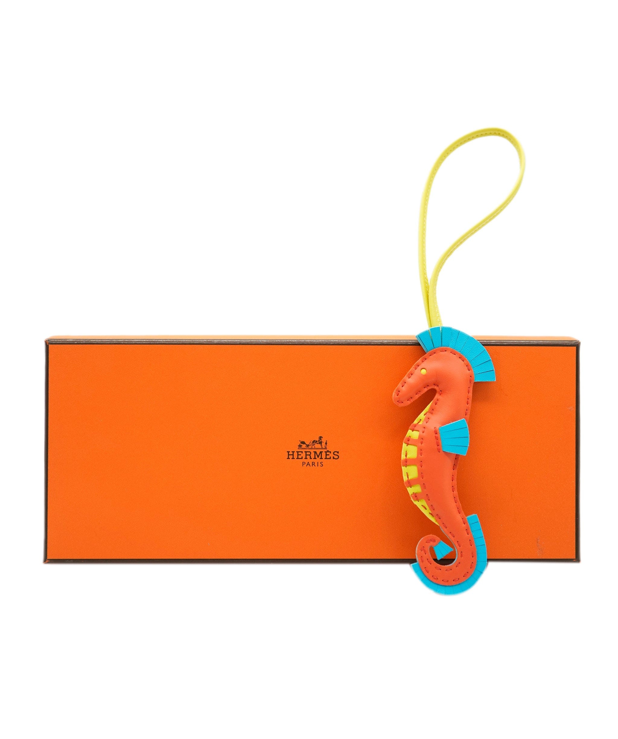 Hermès Seahorse Charm - Orange ALC2142