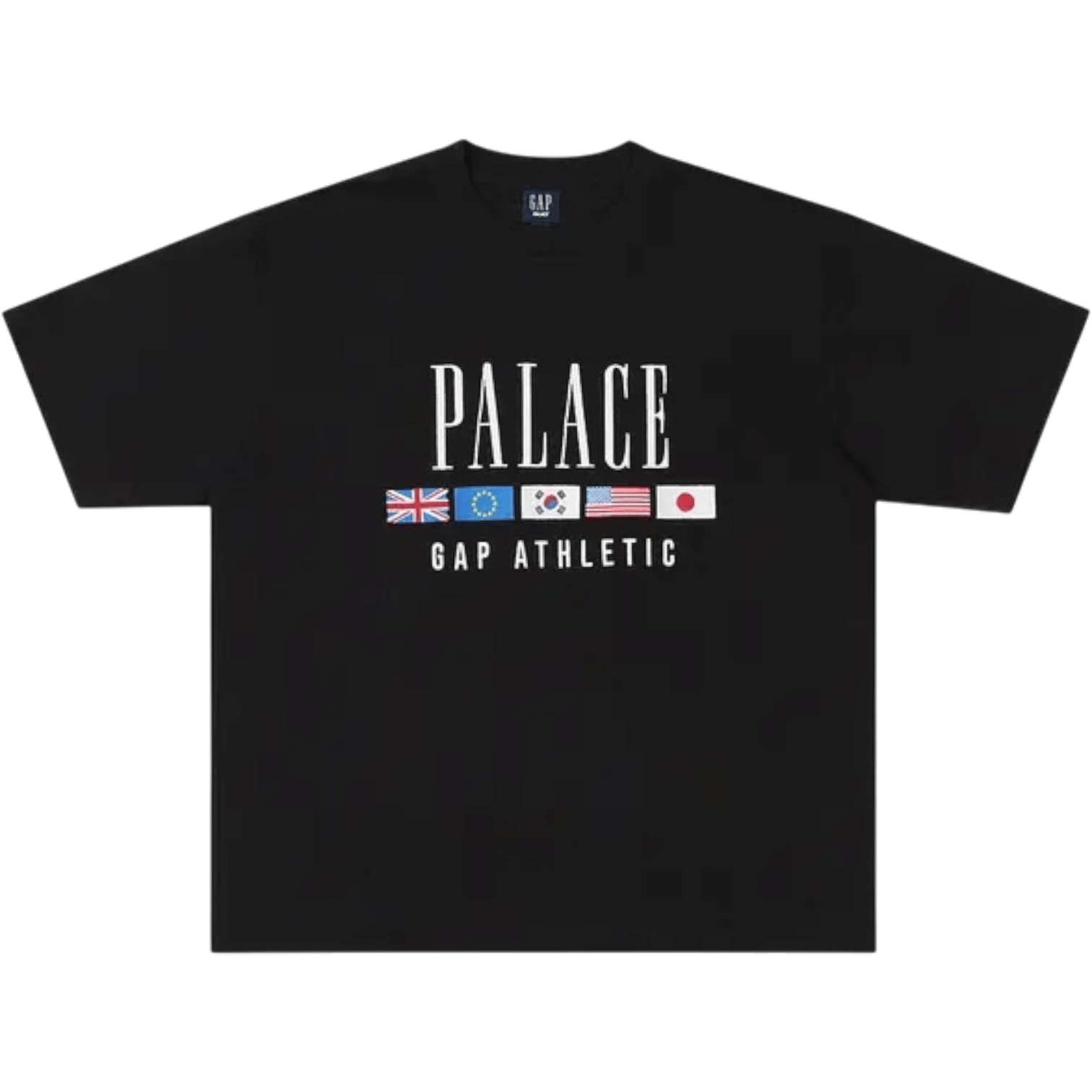 Palace x Gap Heavy Jersey T - Shirt Black (SS24)
