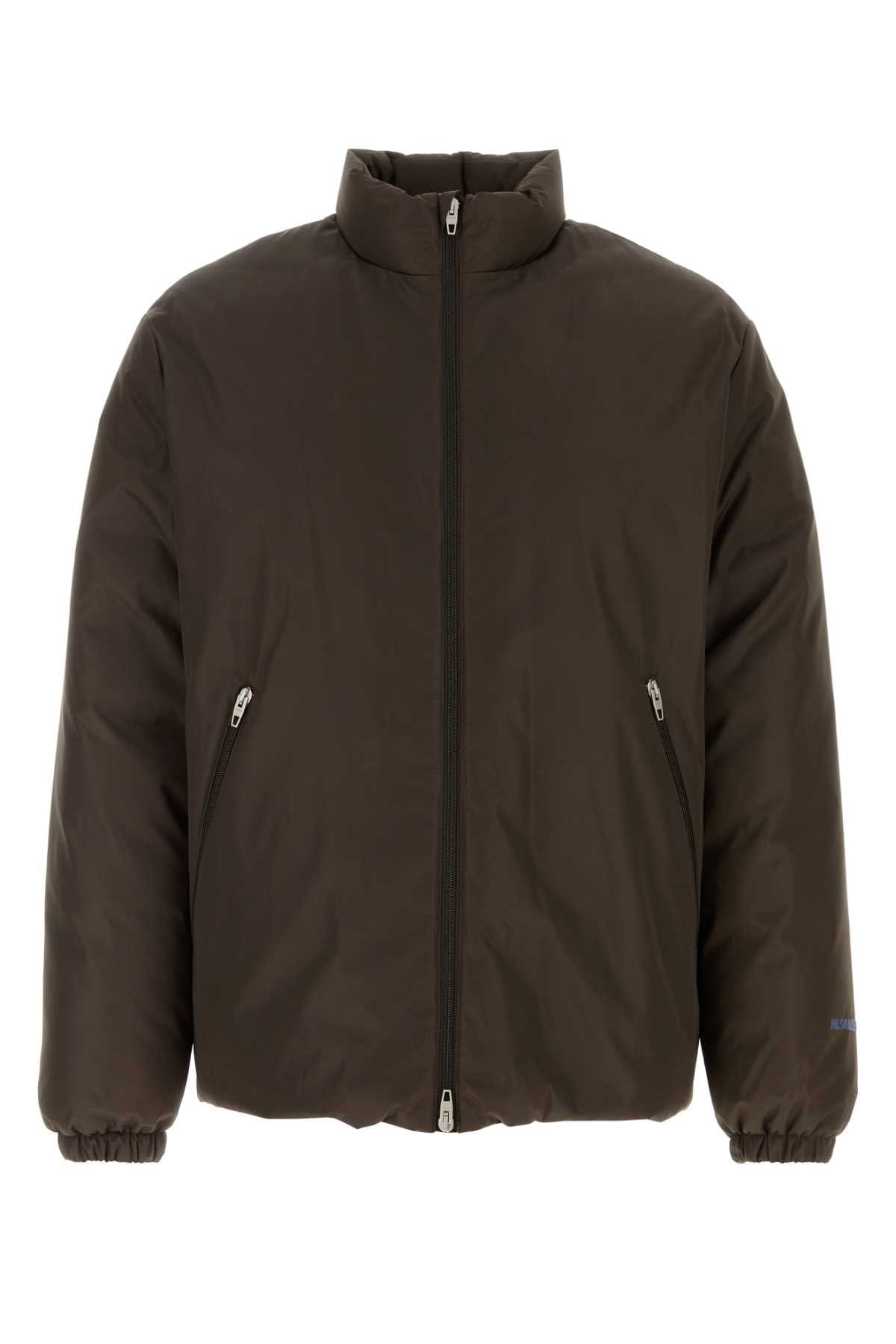 Jil Sander Polyester - Clad Down Down Jacket — Brown
