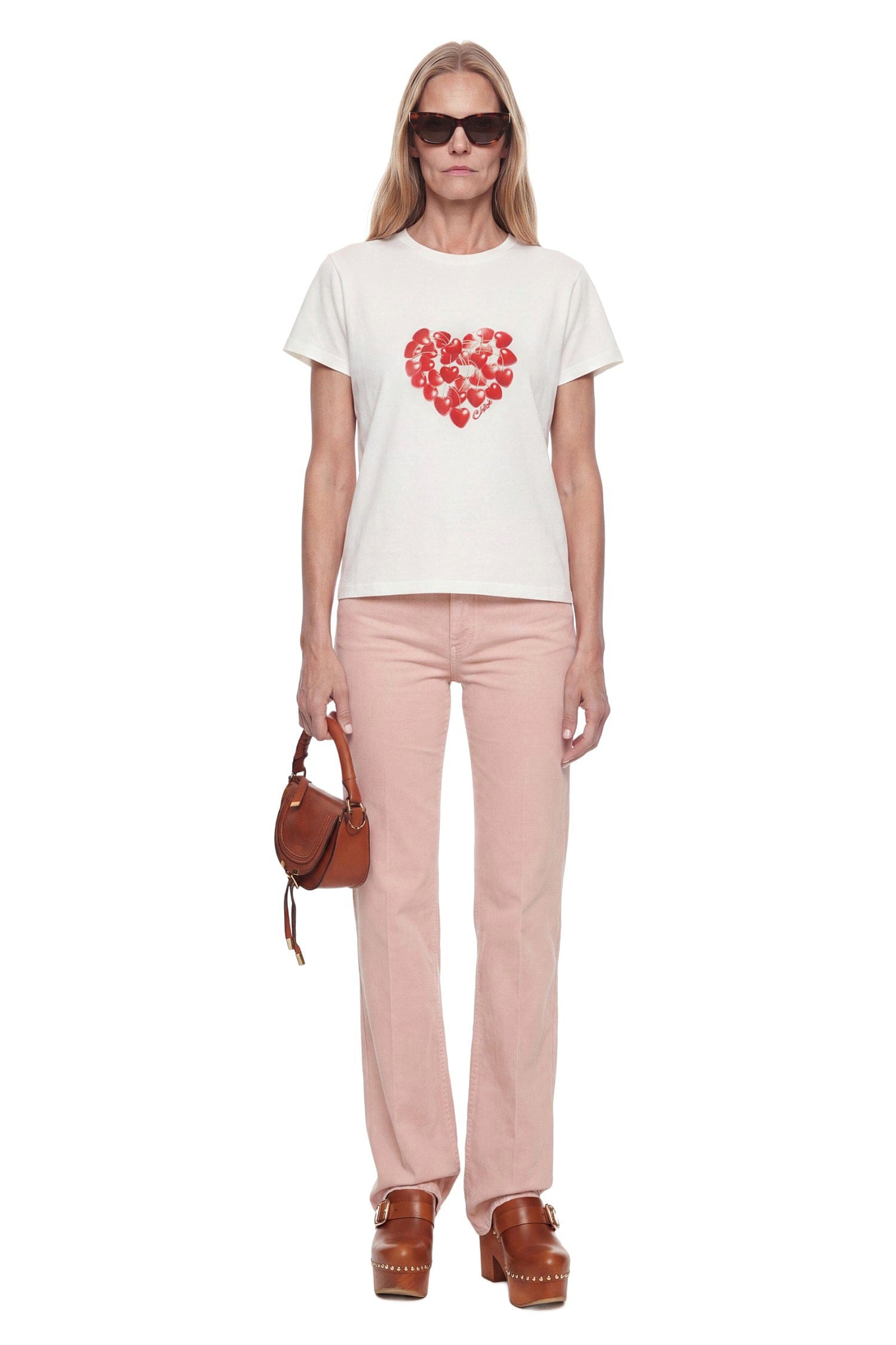 CHLOÉ Printed Cotton T - Shirt