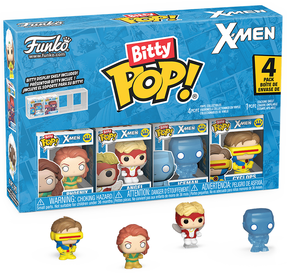 Funko X - Men - Jean Grey Bitty Pop! 4 - Pack