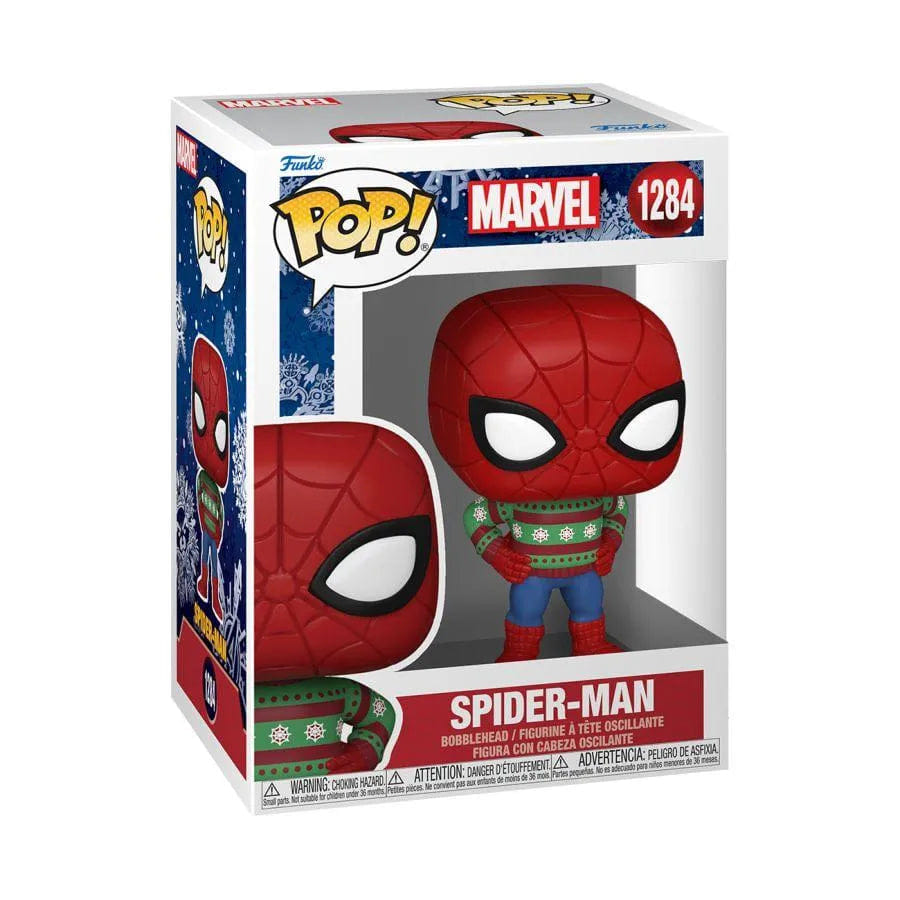 Funko Marvel Comics - Spider - Man Holiday Sweater Pop! Vinyl