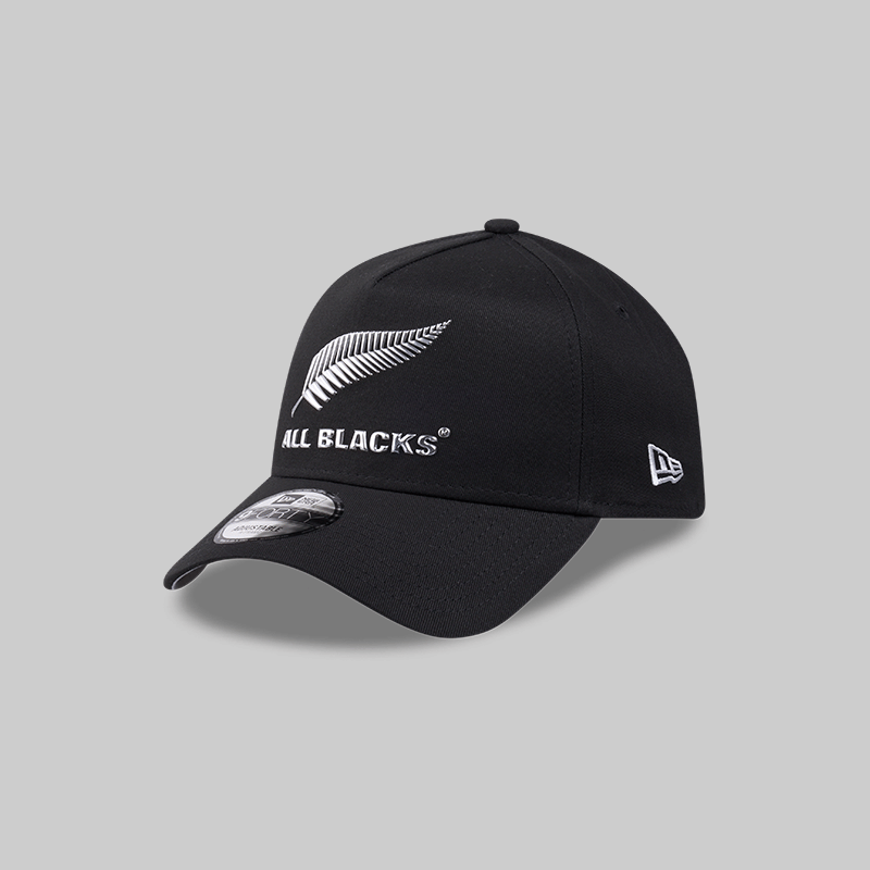 New Era All Blacks Silver Badge Collection 9Forty A - Frame Snapback