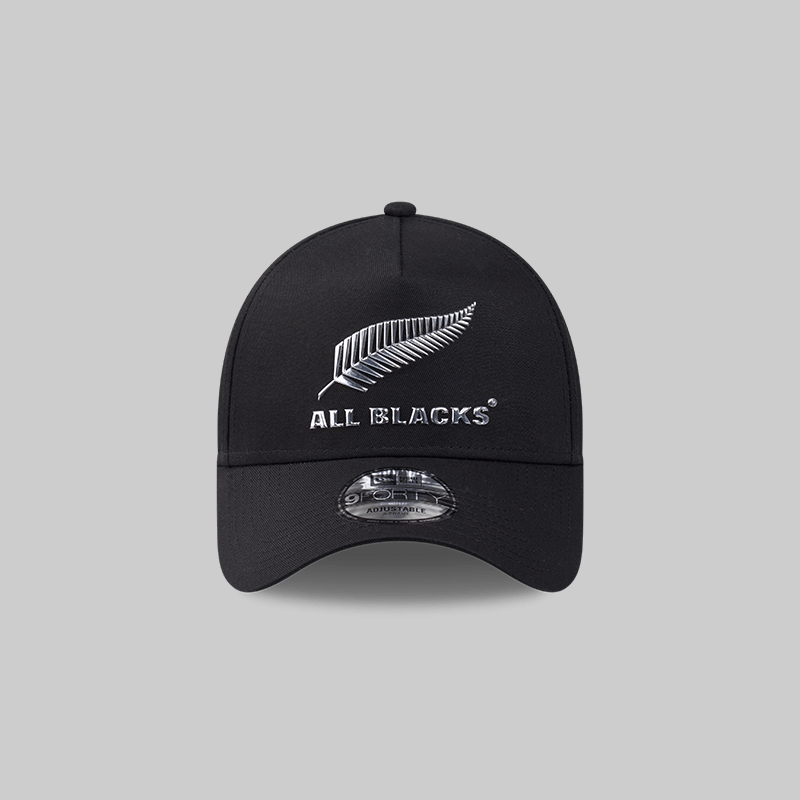New Era All Blacks Silver Badge Collection 9Forty A - Frame Snapback