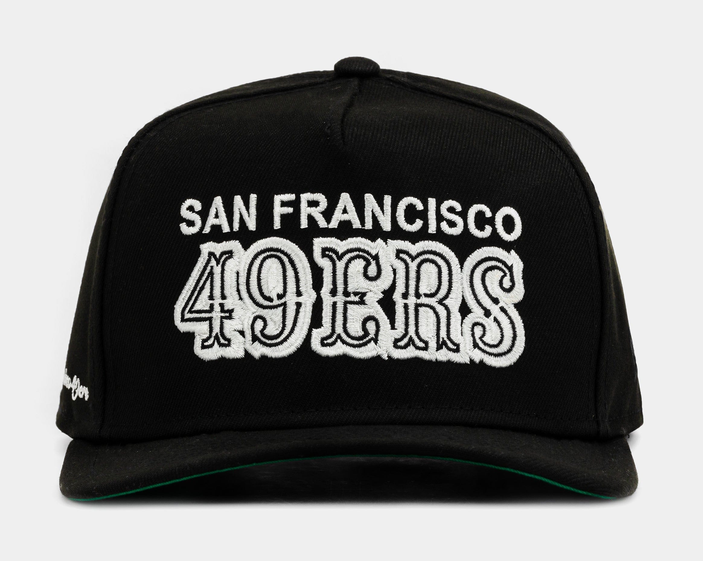 NEW ERA Shoe Palace Exclusive San Francisco 49ers Chrome 950AF Snapback Mens Hat (Black/White)