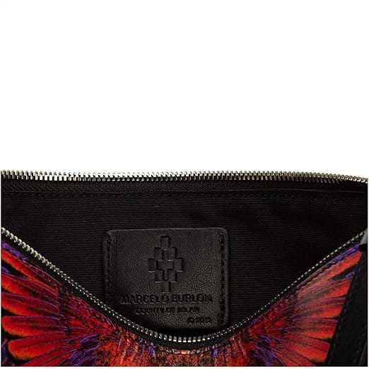 Marcelo Burlon Red Wings Pochette Black