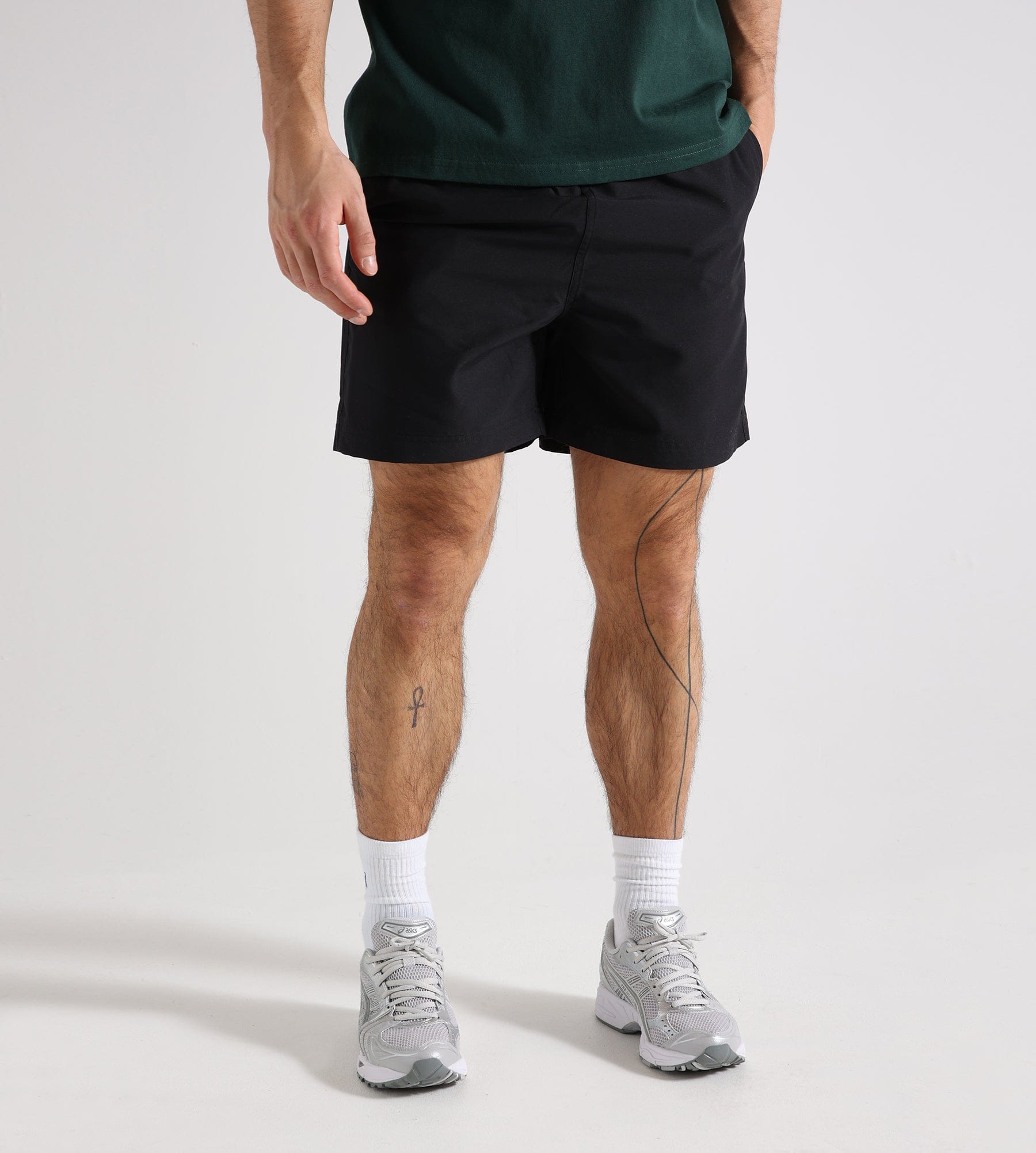 Carhartt WIP Chase Swim Trunks Black Gold