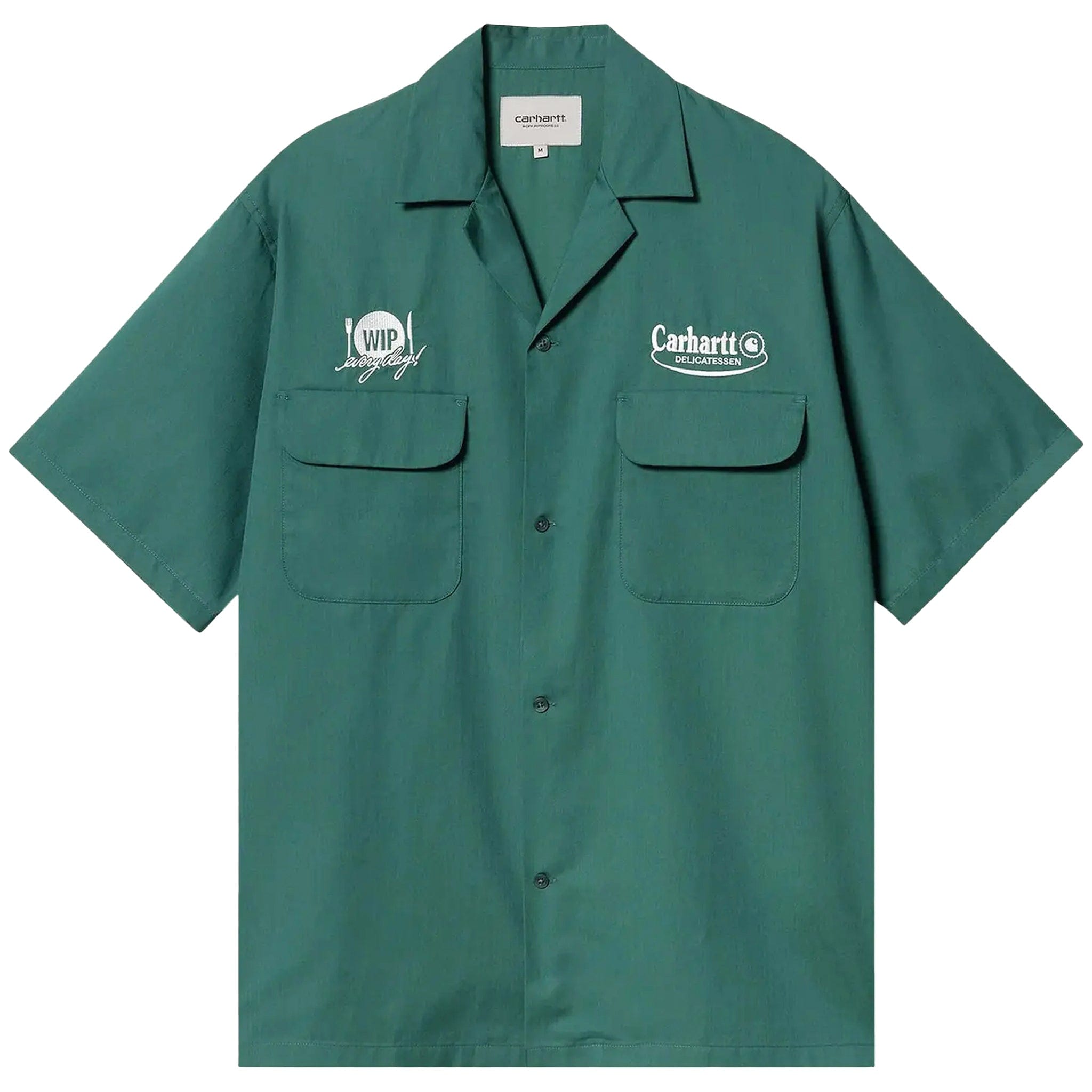 Carhartt WIP S/S Deli Shirt (Rainforest)