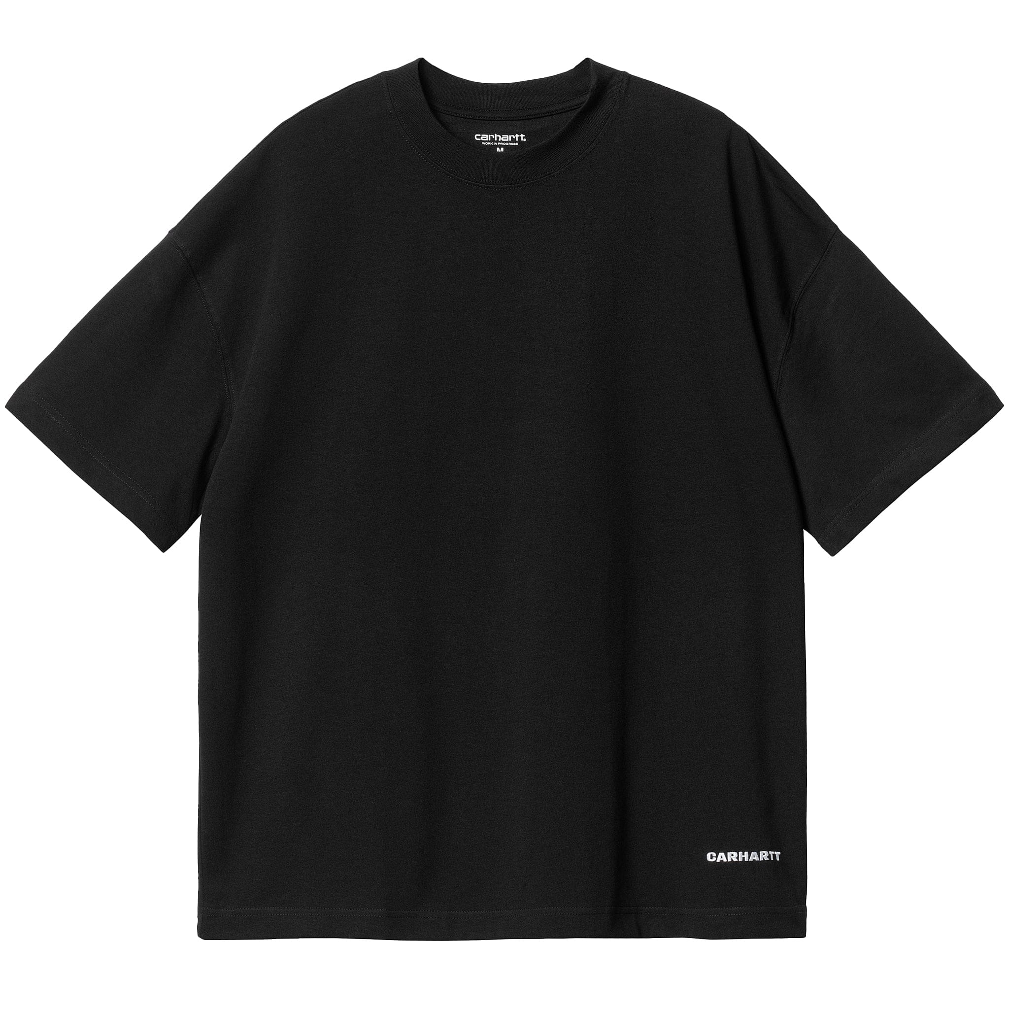 Carhartt WIP S/S Link Script T-Shirt (BLACK/WHITE)