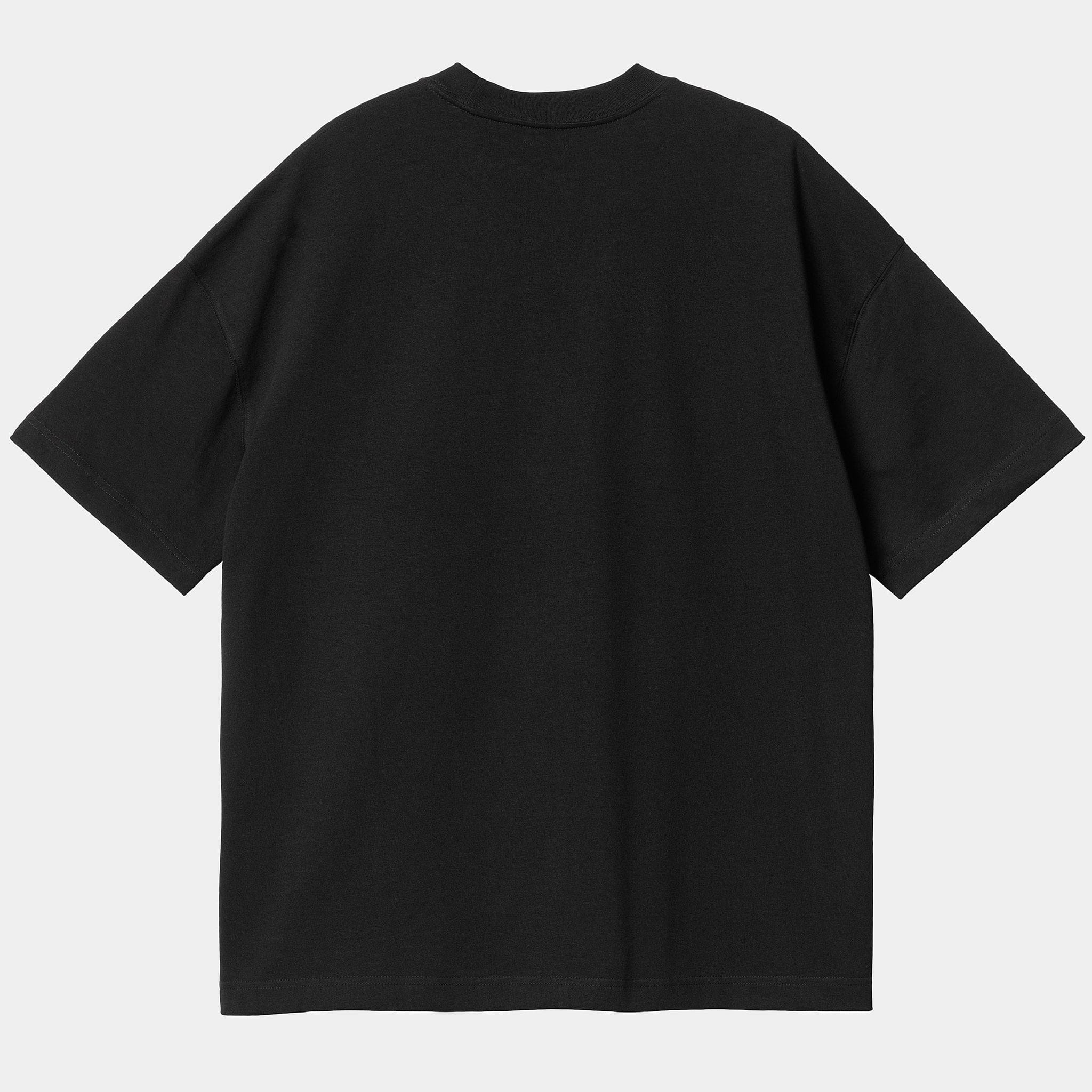 Carhartt WIP S/S Link Script T-Shirt (BLACK/WHITE)