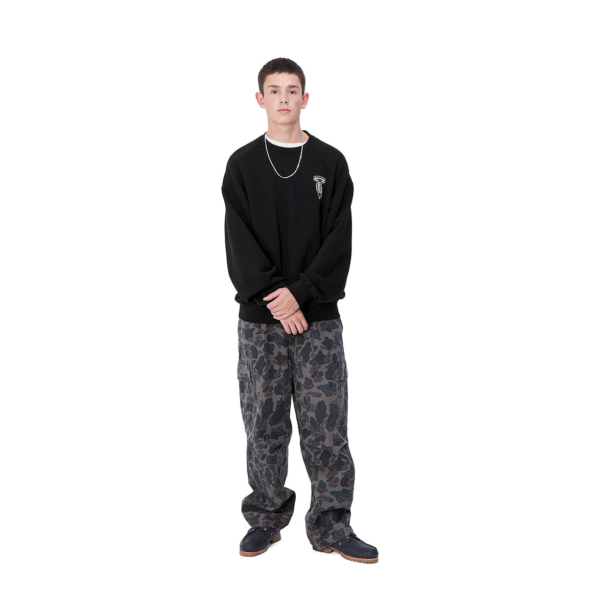 Carhartt WIP WIP Cross Screw Sweatshirt Black/White