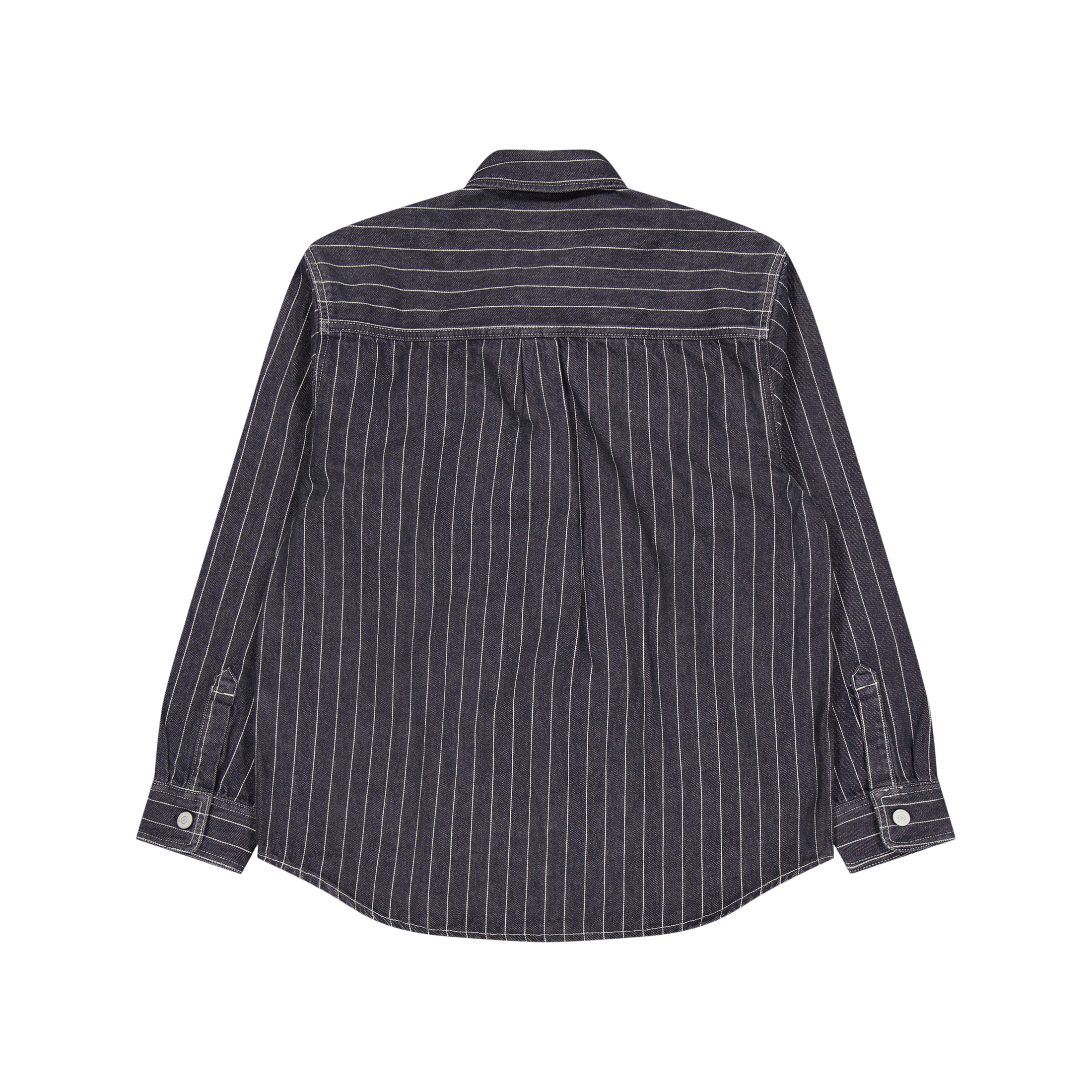 Carhartt WIP Orlean Shirt Jac Orlean Stripe, Black / White