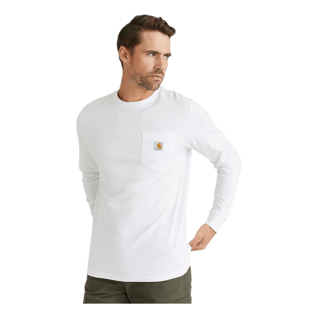 Carhartt WIP L/s Pocket T - shirt Cotton Sing