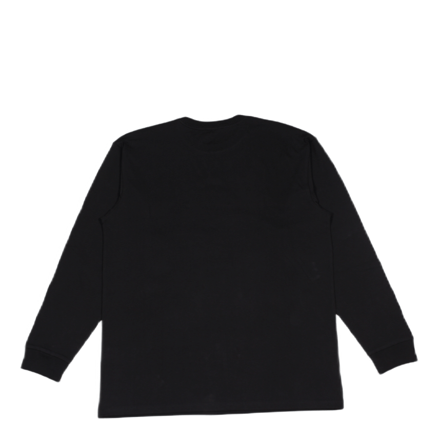Carhartt WIP L/s Chase T - shirt 100% Cotton Black / Gold