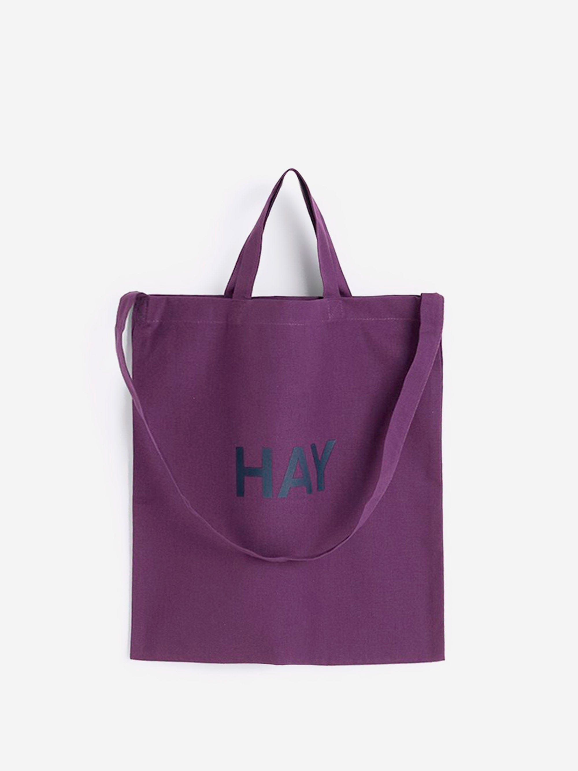 HAY Tote Bag - Dark Plum