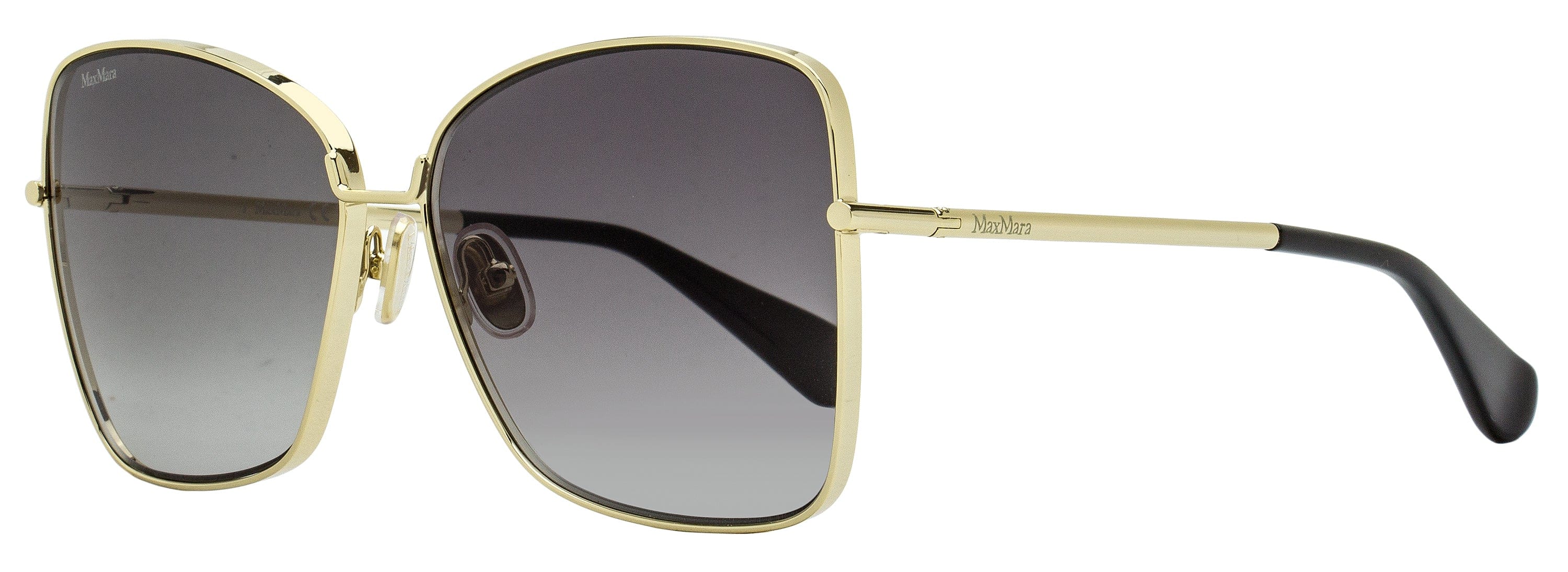 Max Mara Menton1 Sunglasses MM0097 32B Gold/Black 59 mm