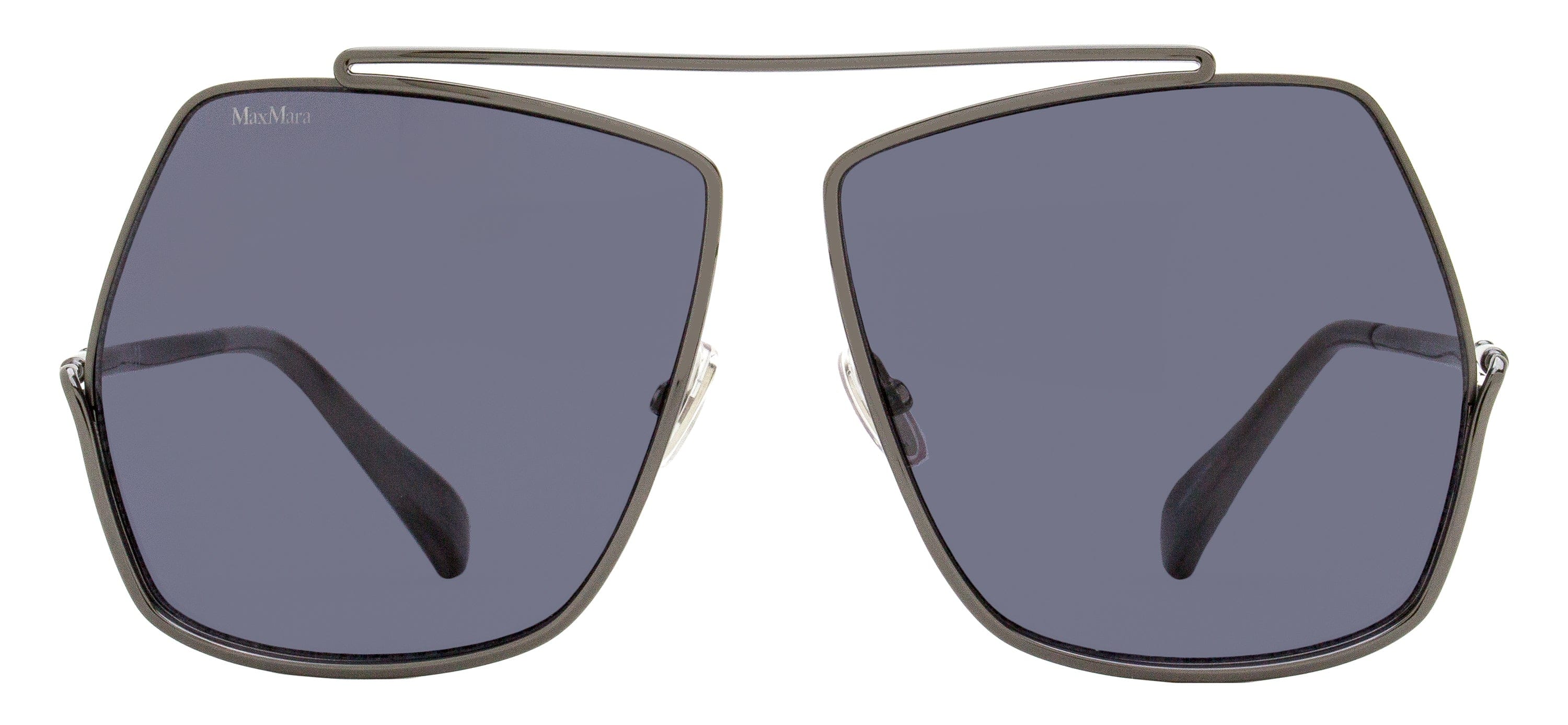 Max Mara Elsa Sunglasses MM0006 32N Gunmetal/Horn 64 mm