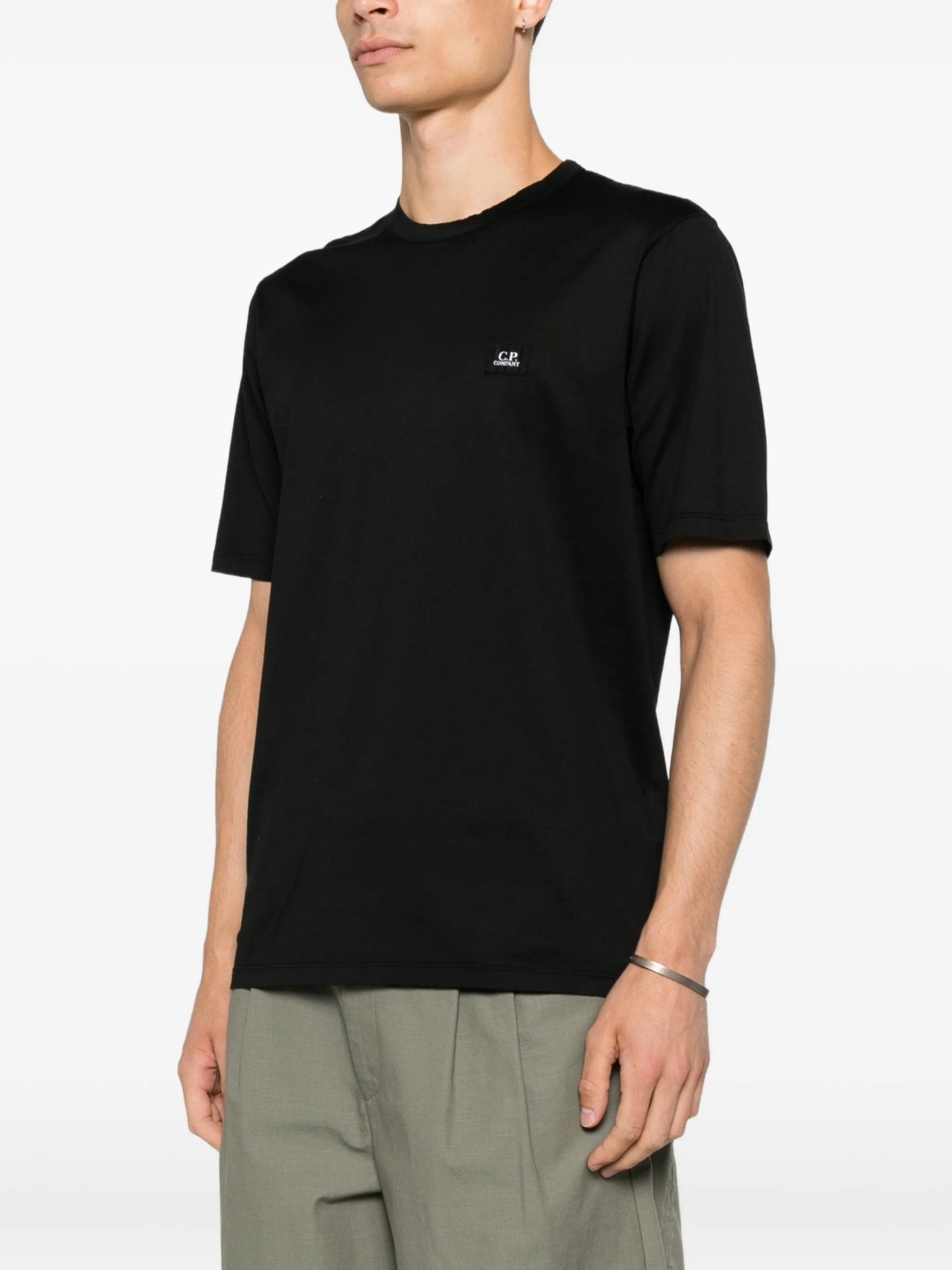 C.P. Company logo - patch T - shirt