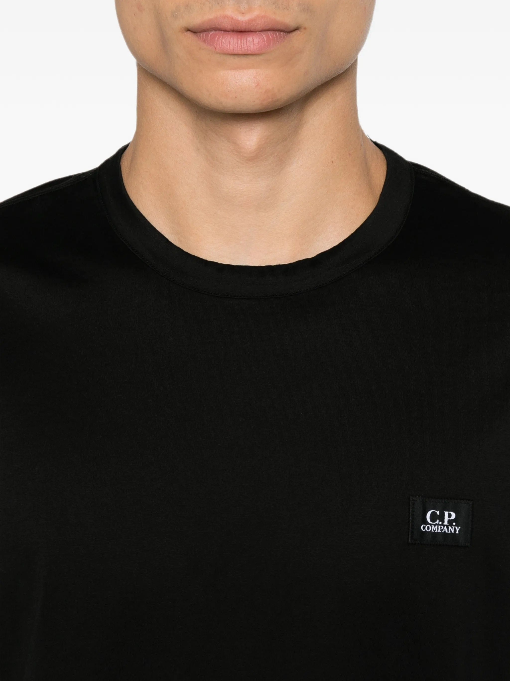 C.P. Company logo - patch T - shirt